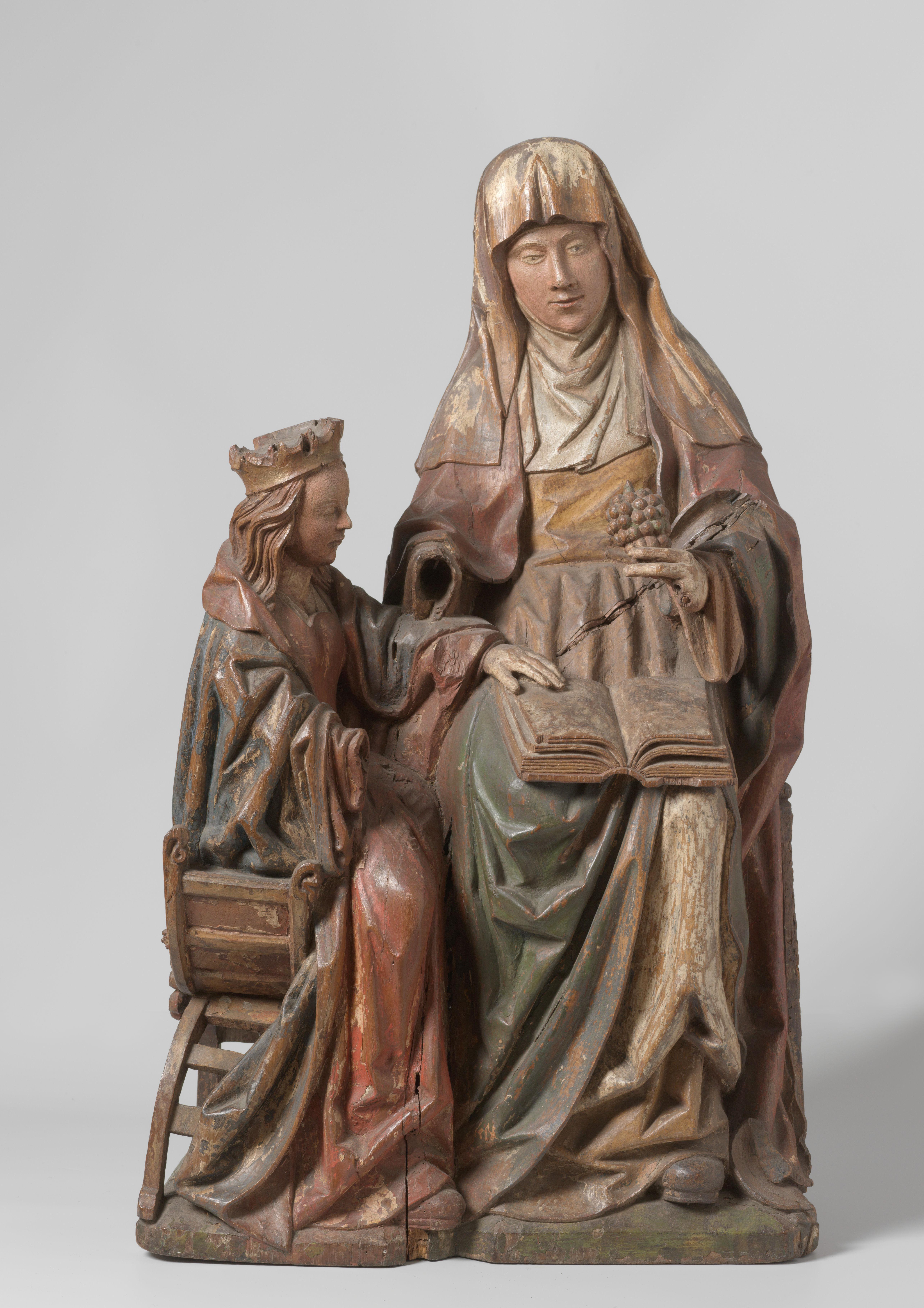 The Virgin and Child with St Anne