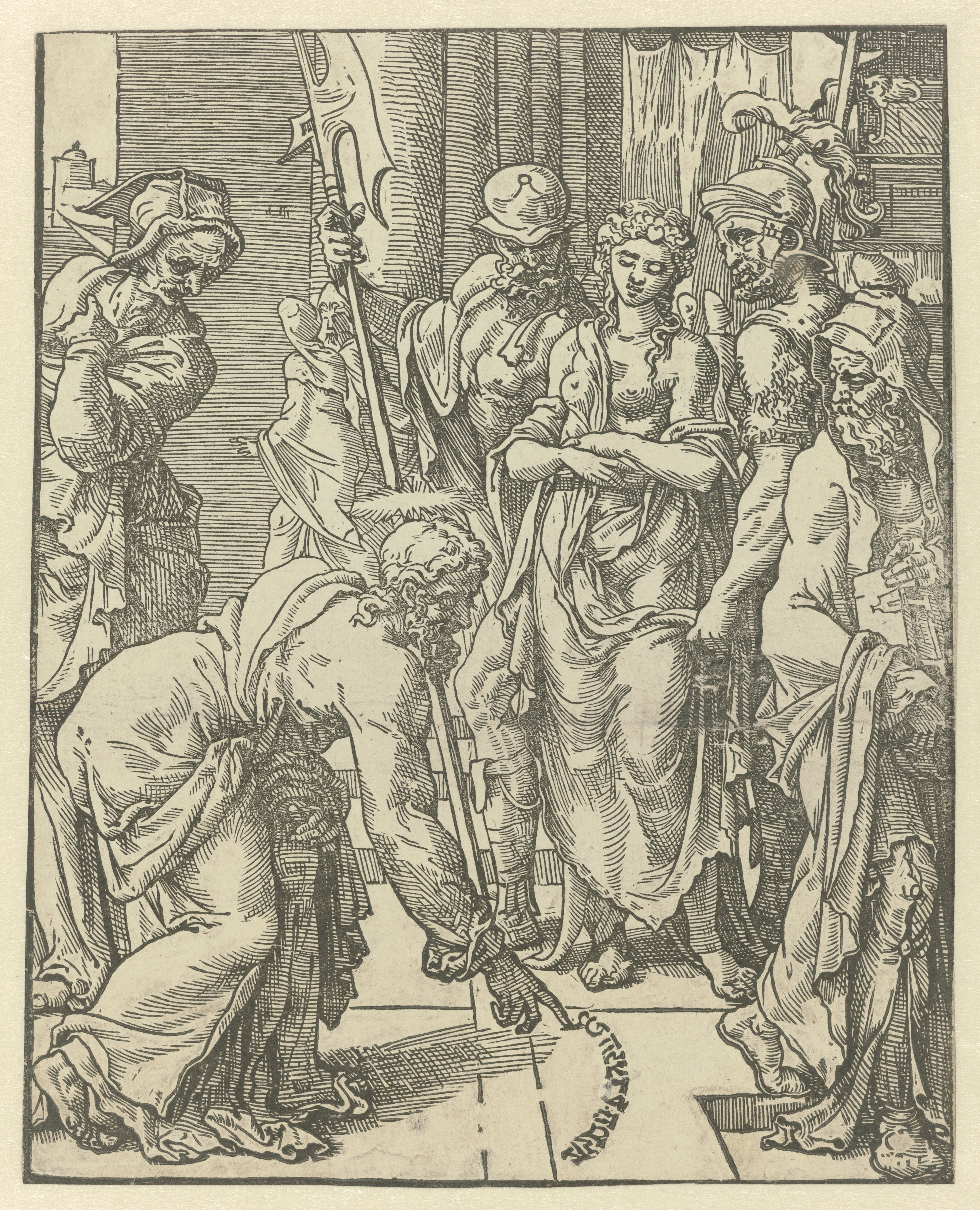 Christus en de overspelige vrouw