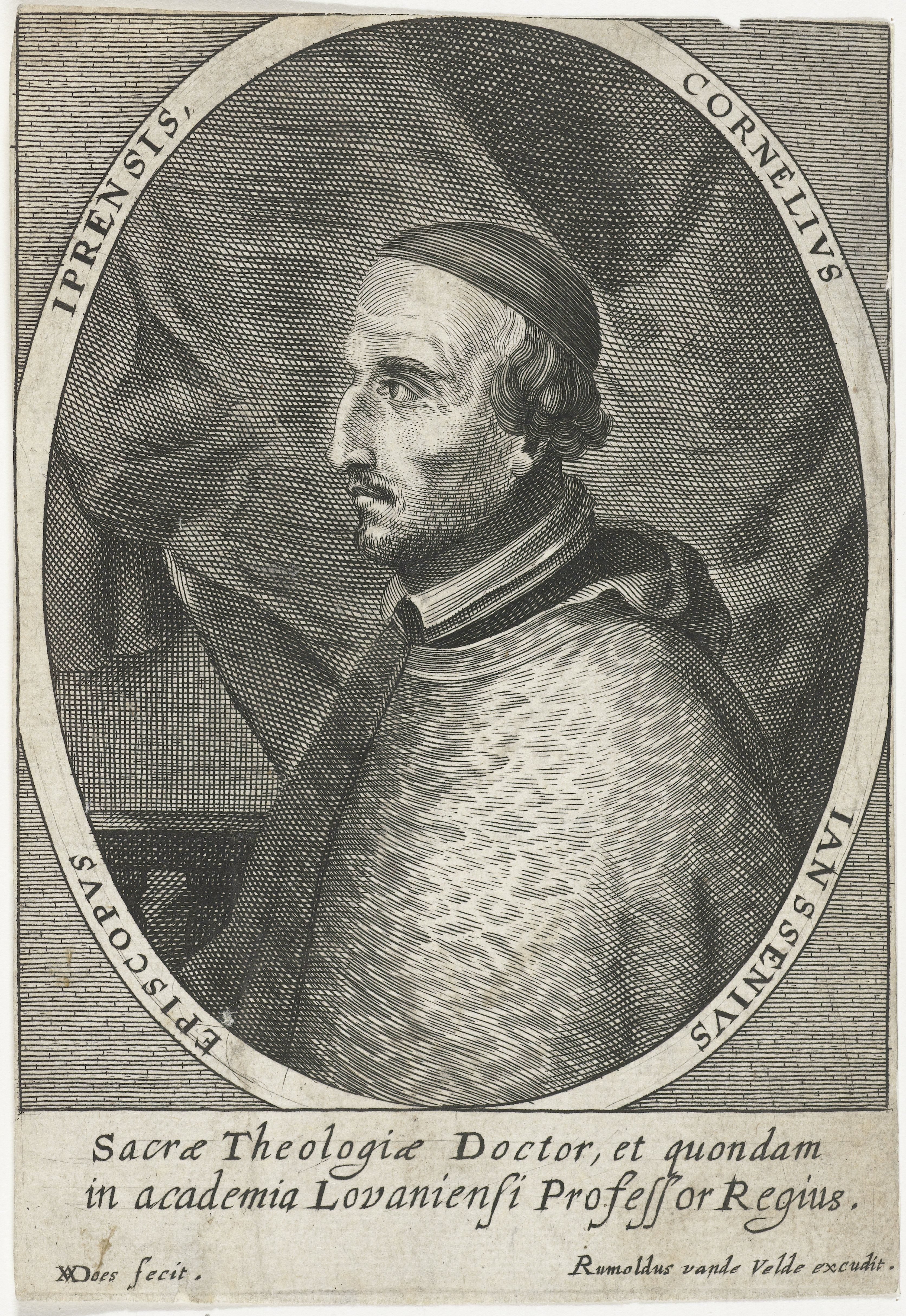 Portret van Cornelius Jansenius