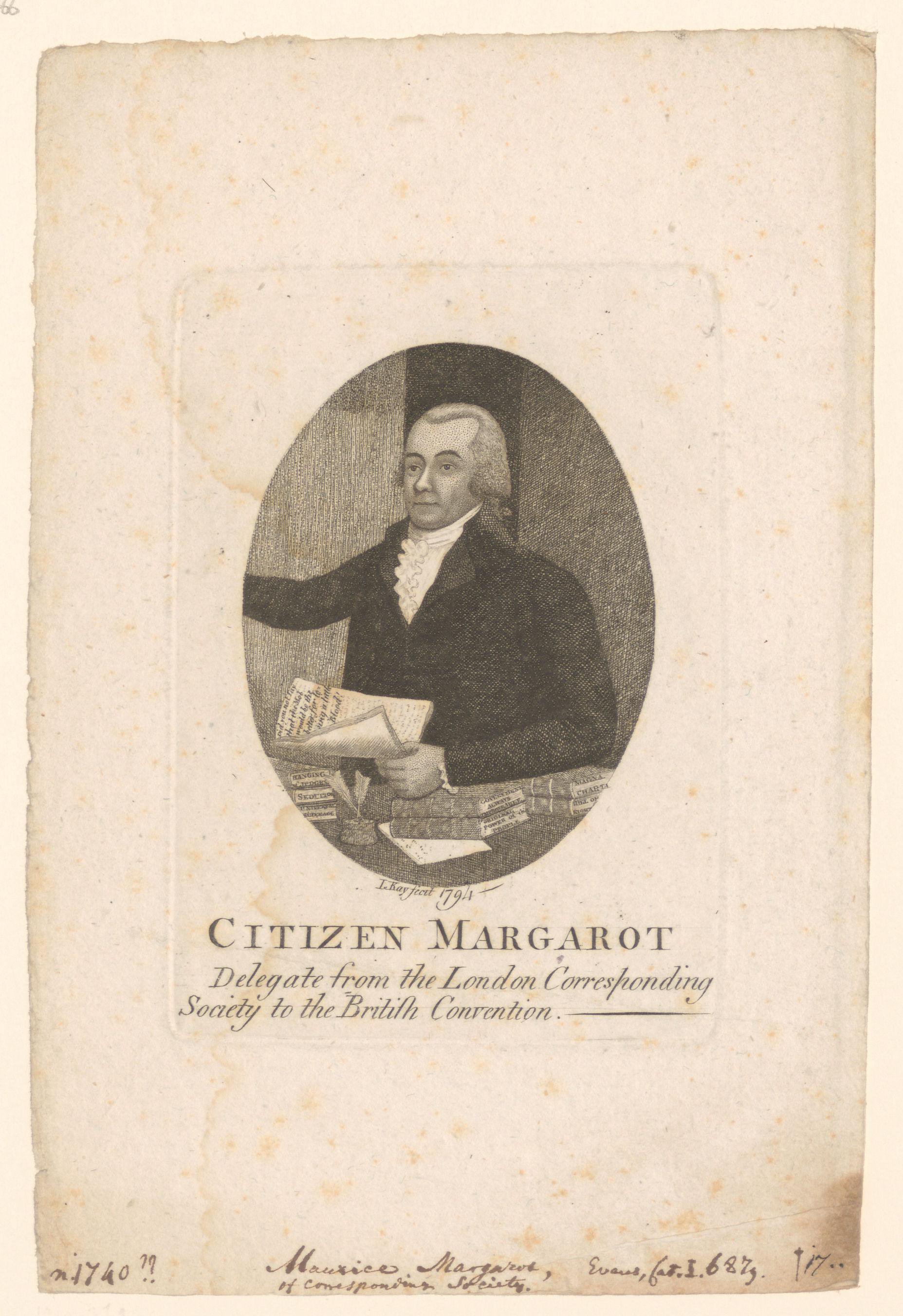Portret van Maurice Margarot