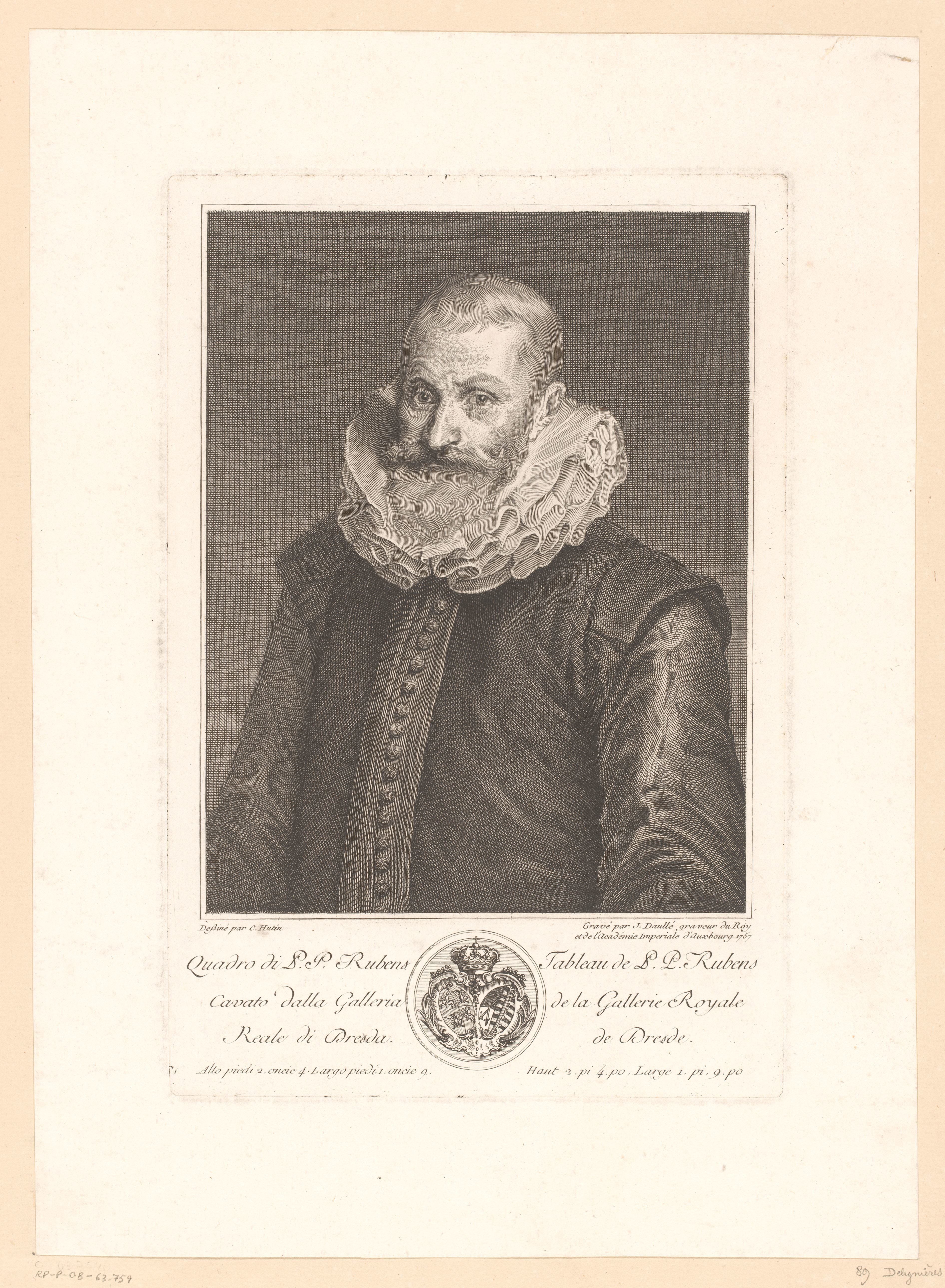 Portret van een oude man