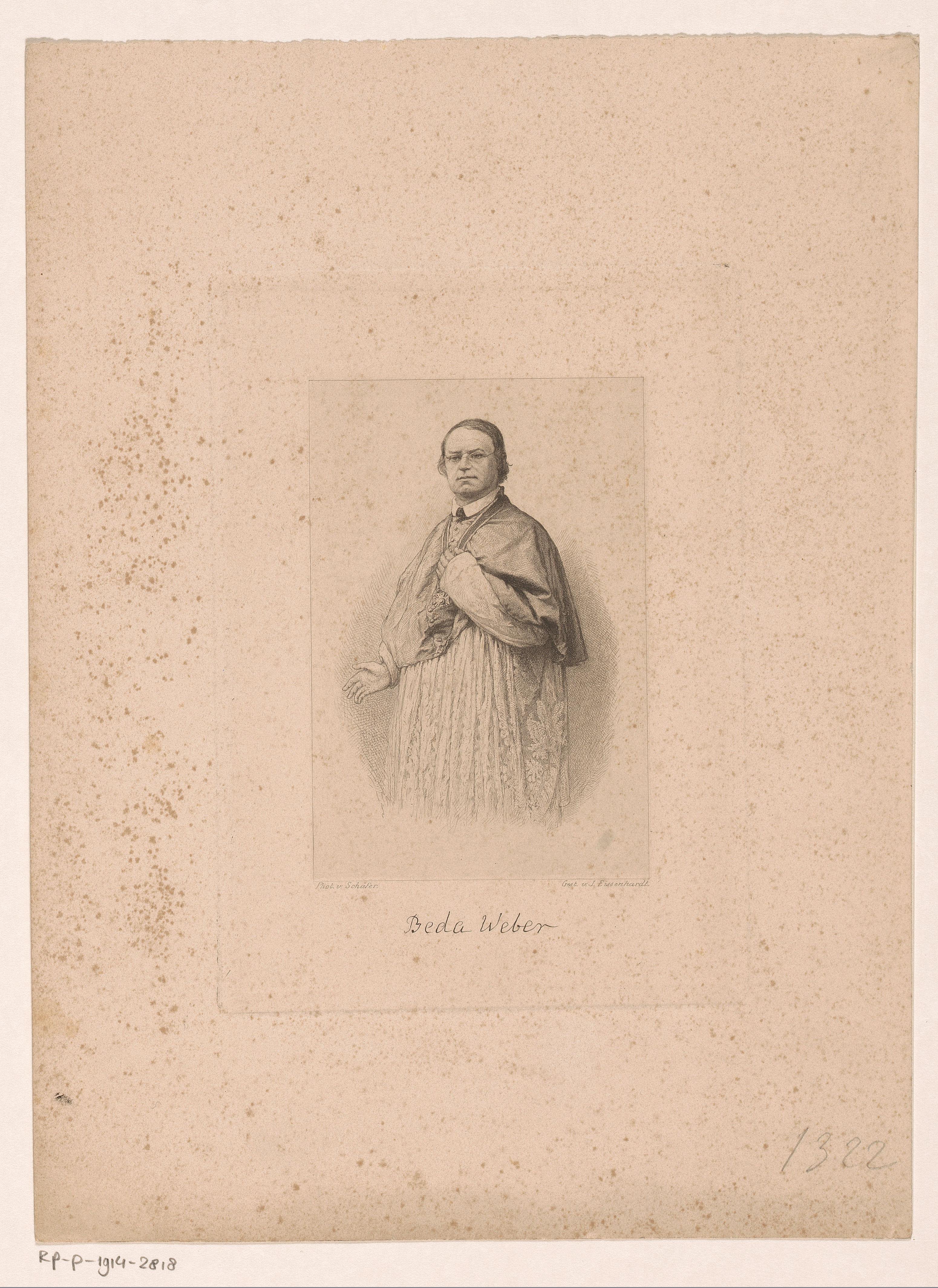 Portret van Beda Weber
