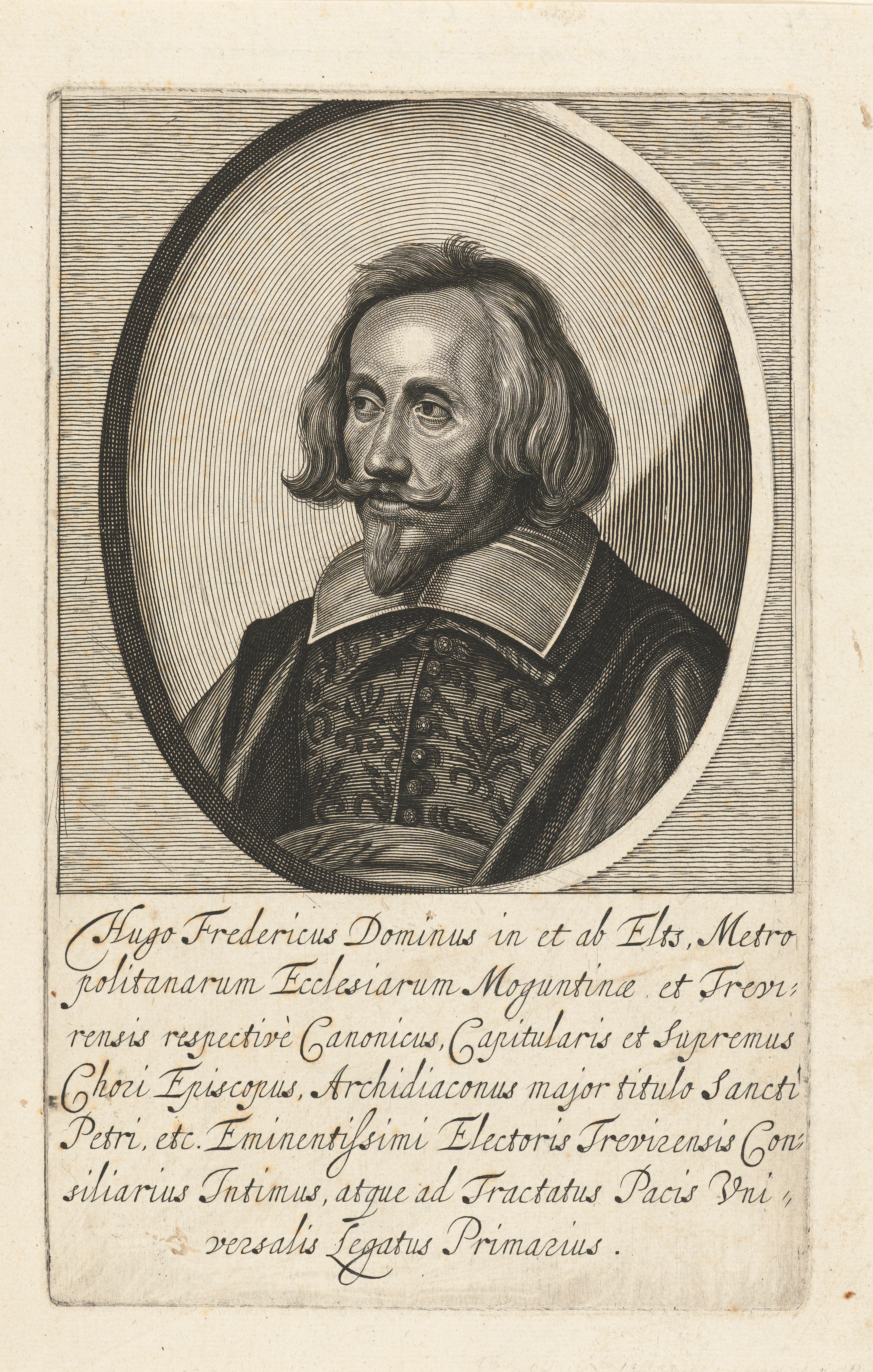 Portret van Hugo Friedrich von Eltz