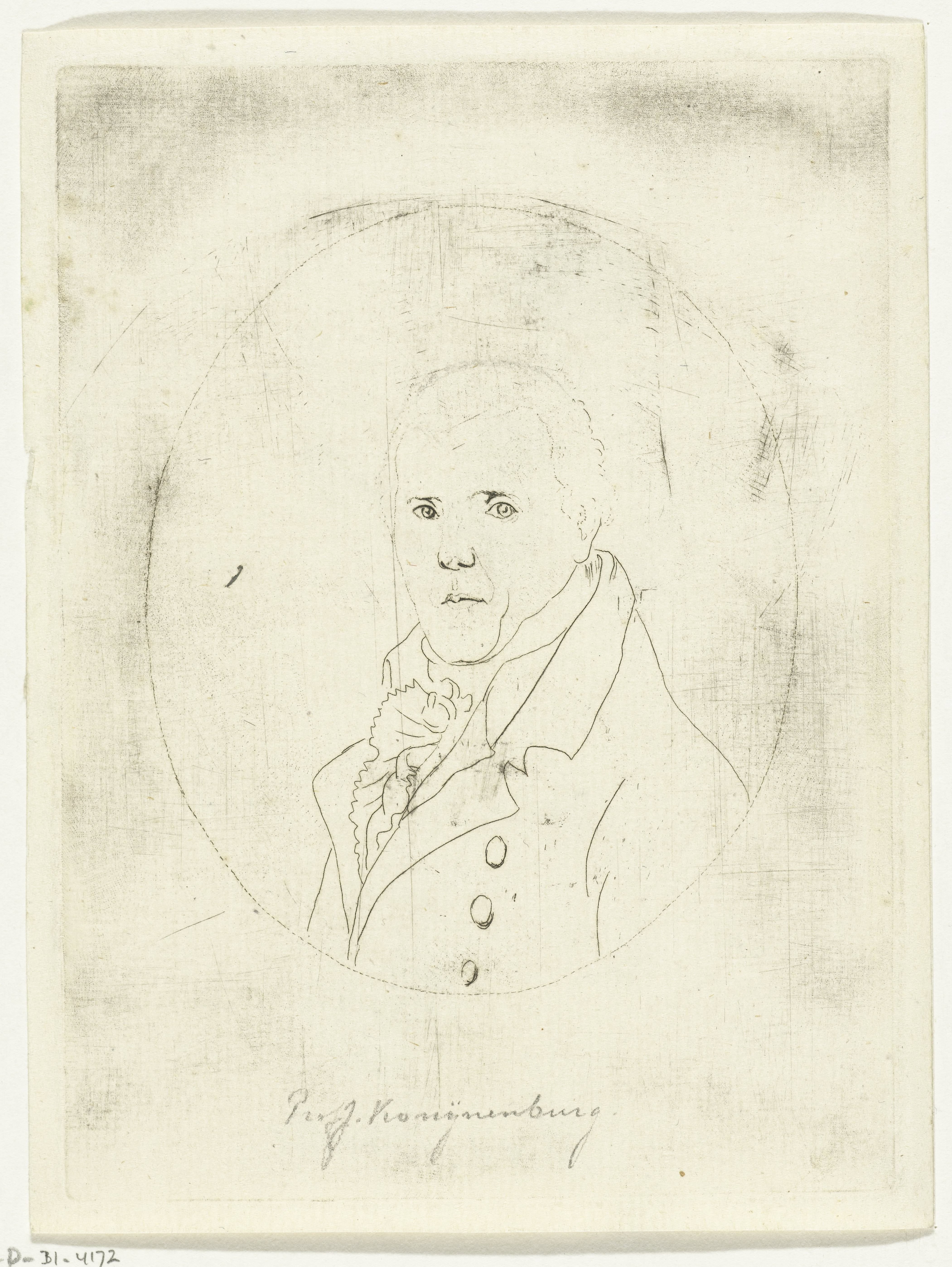 Portret van professor Jan Konijnenburg