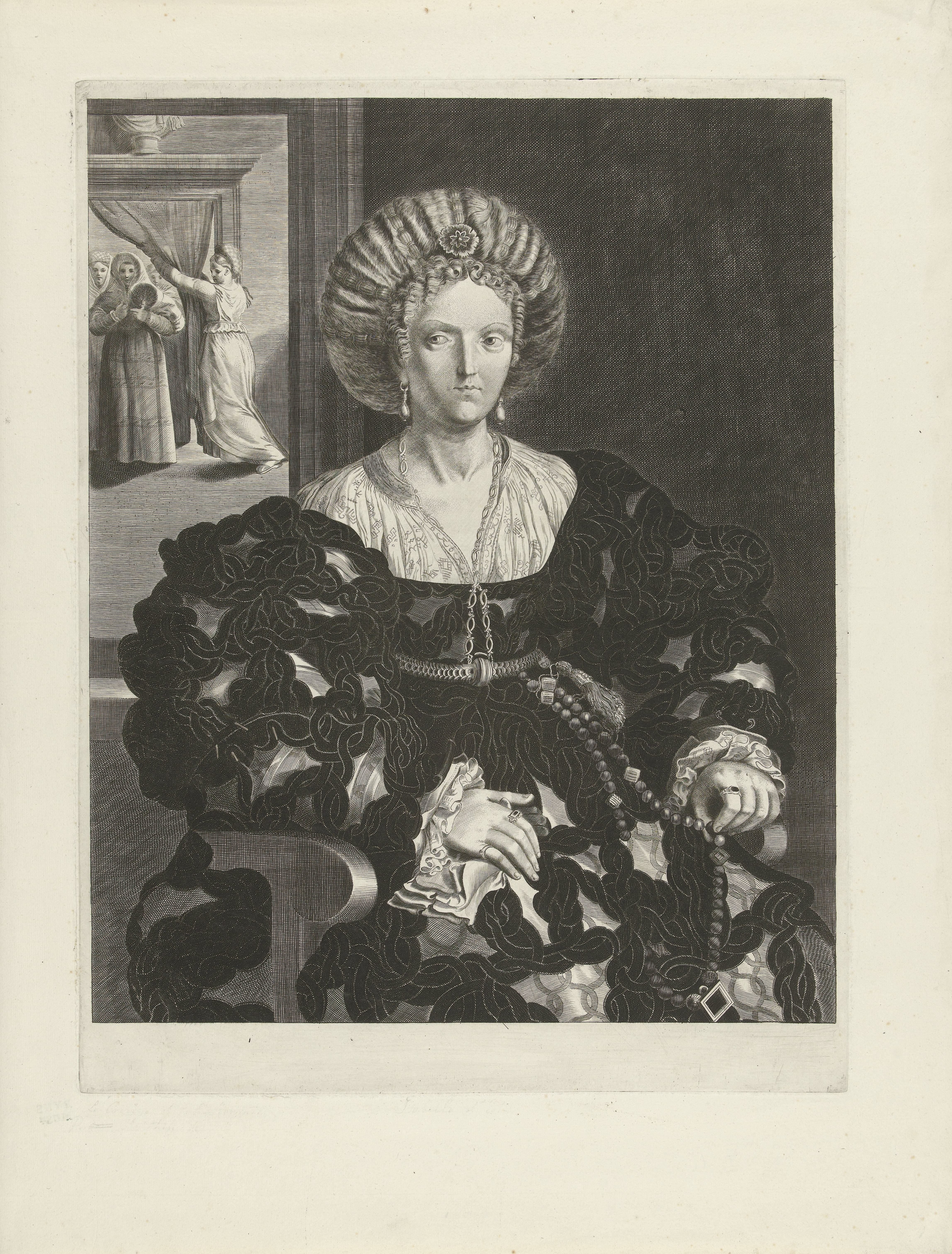Portret van Margaret Paleologa