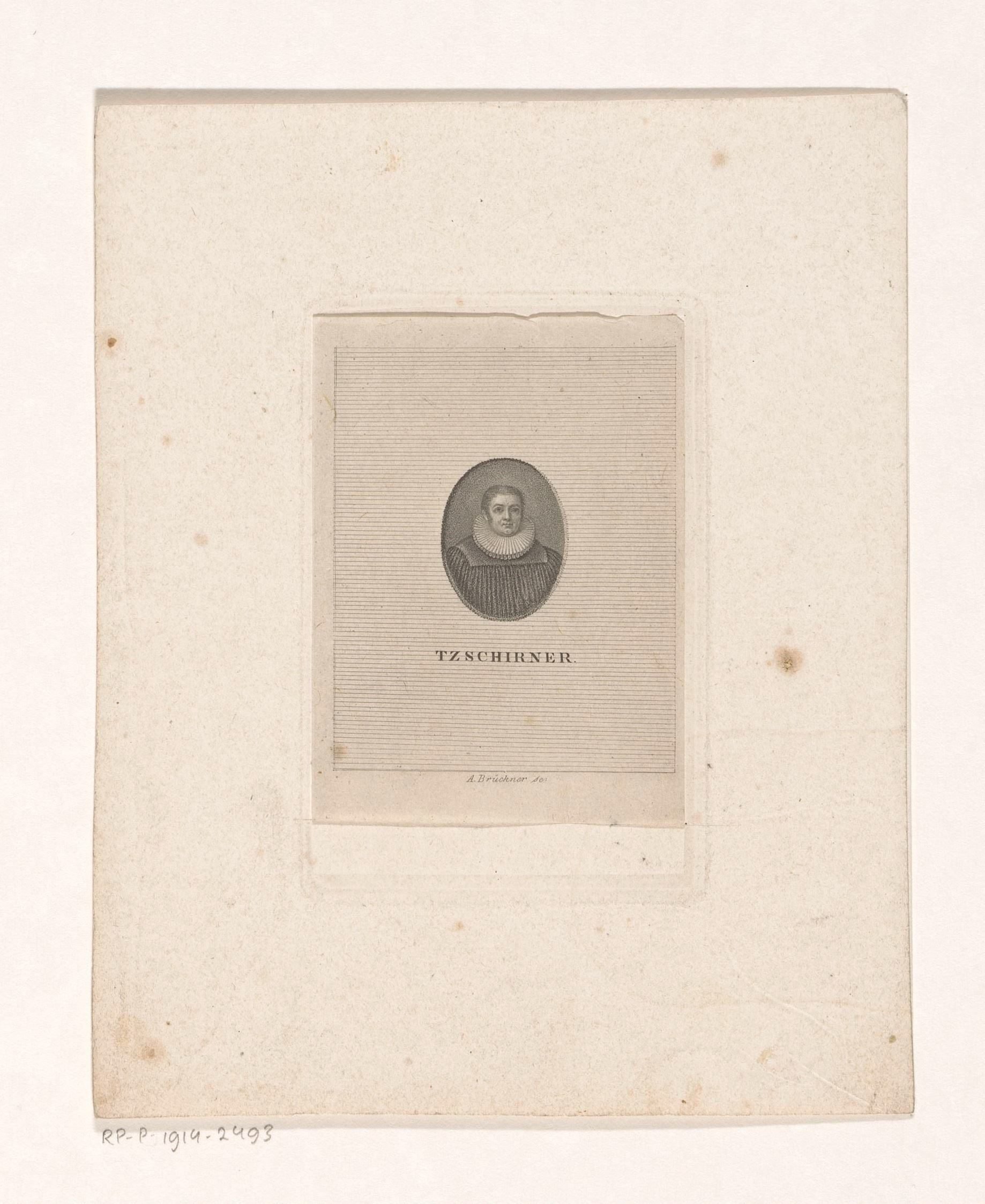 Portret van Heinrich Gottlieb Tzschirner