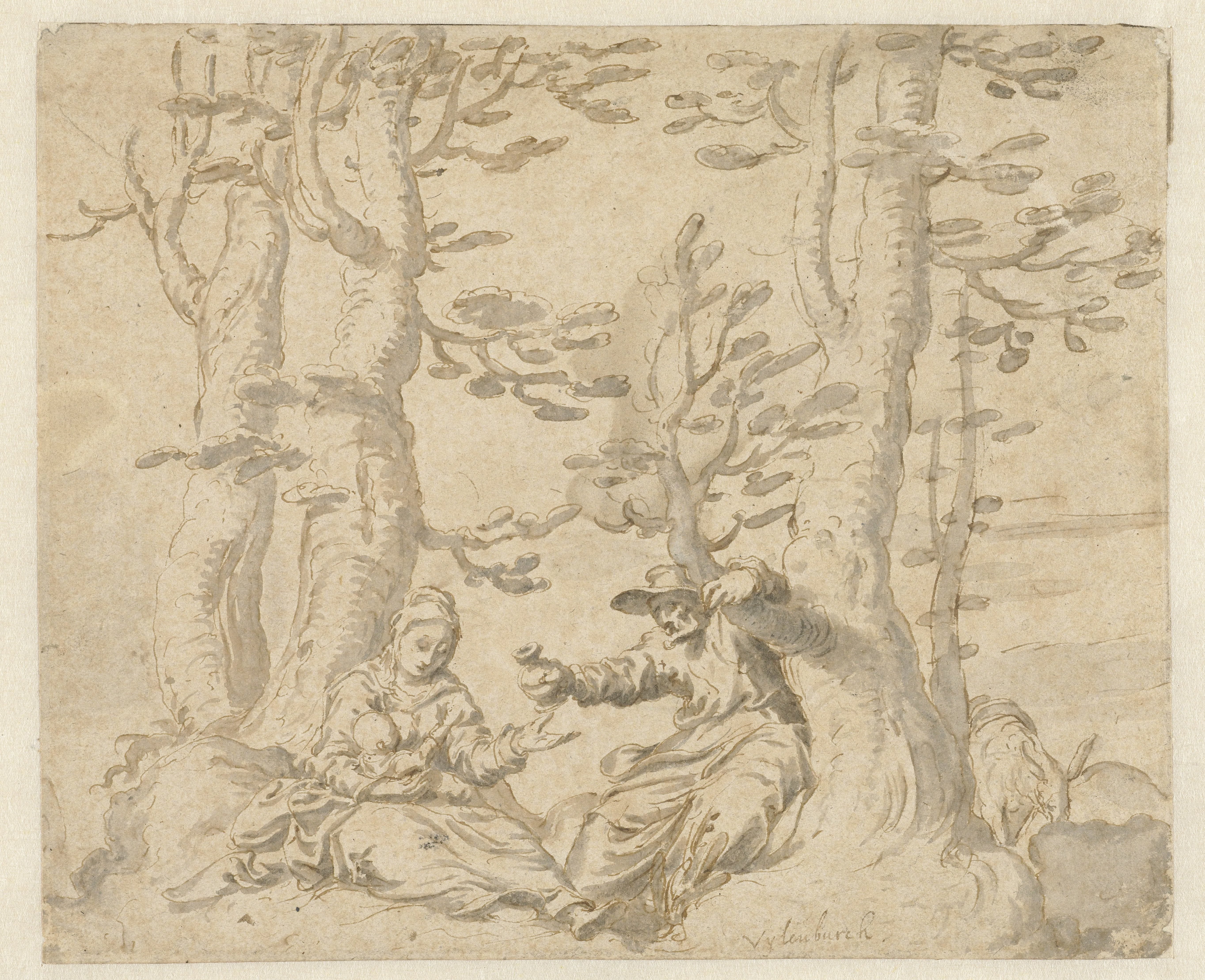 Rest on the Flight into Egypt