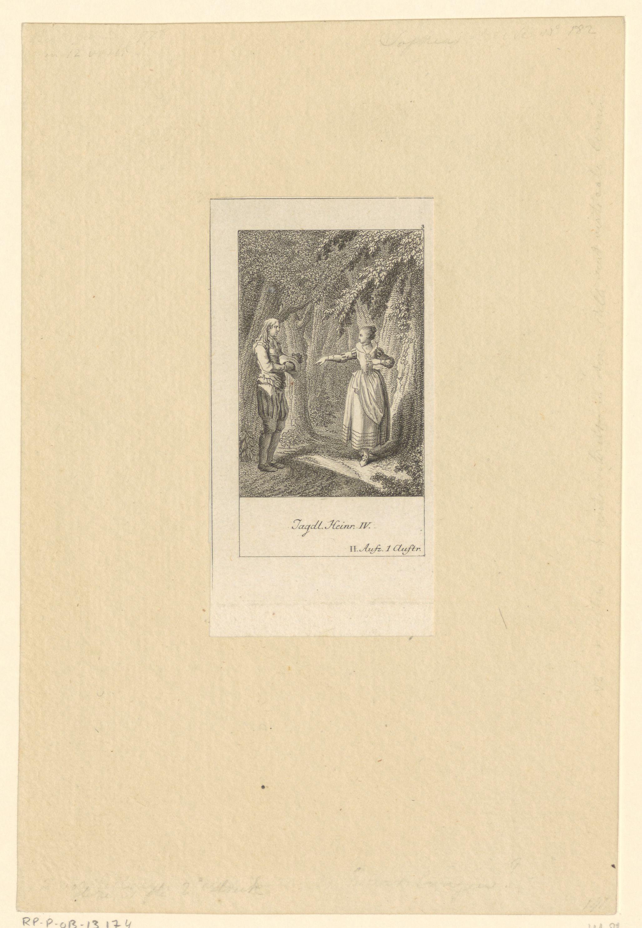 Lucas en Catau in het bos van Sénart