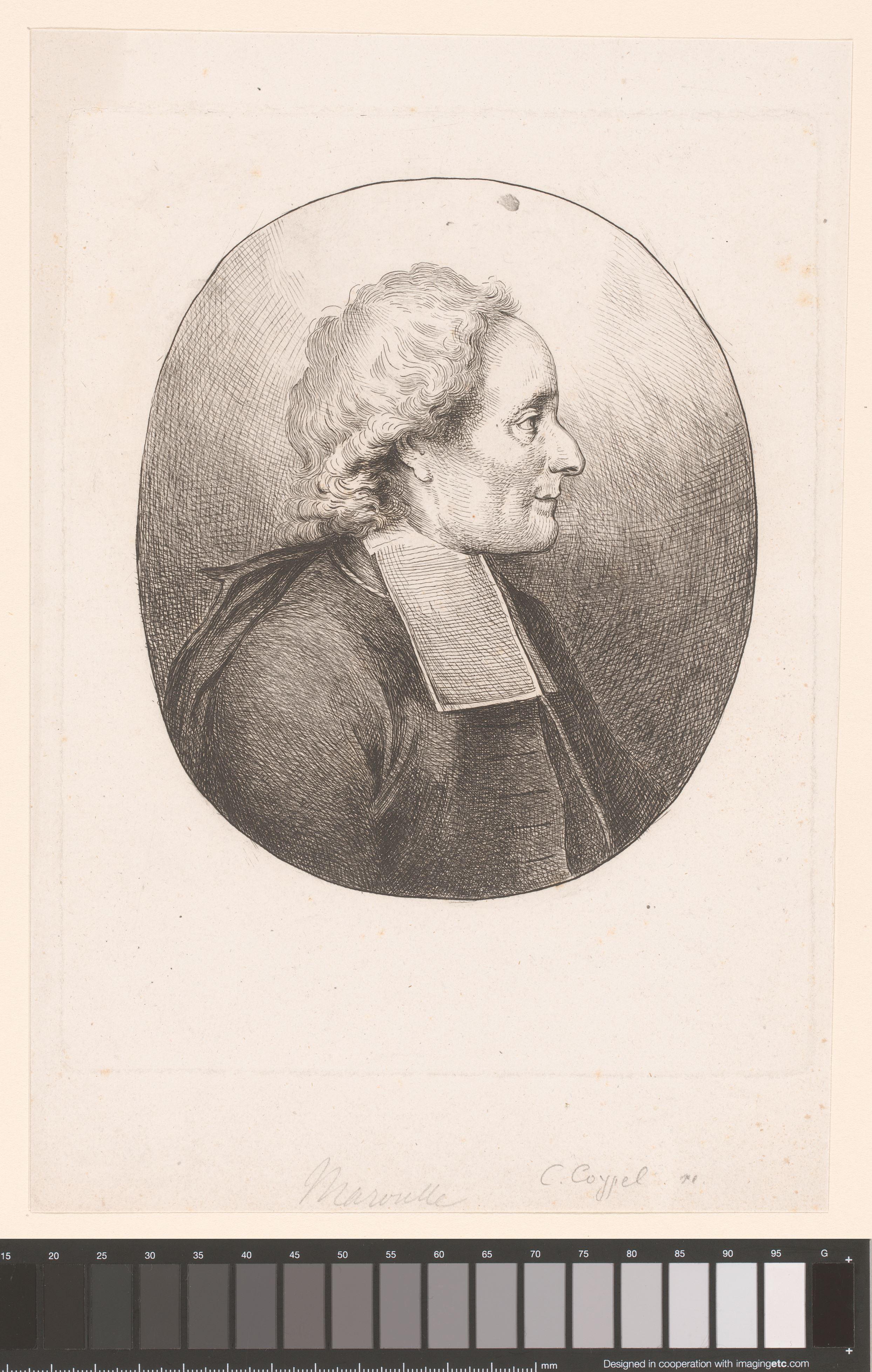 Portret van Jean Antoine de Maroulle