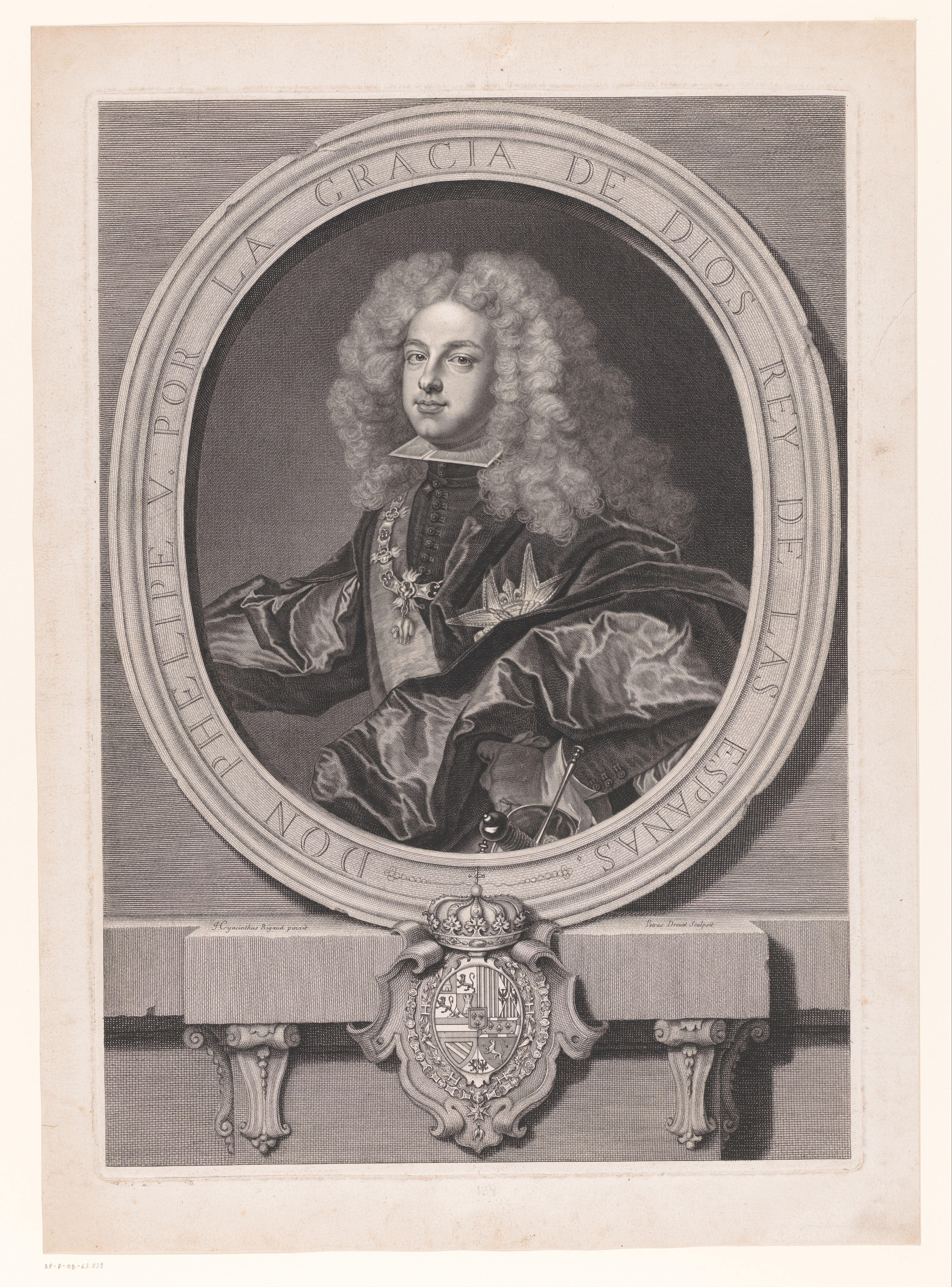 Portret van Filips V van Spanje