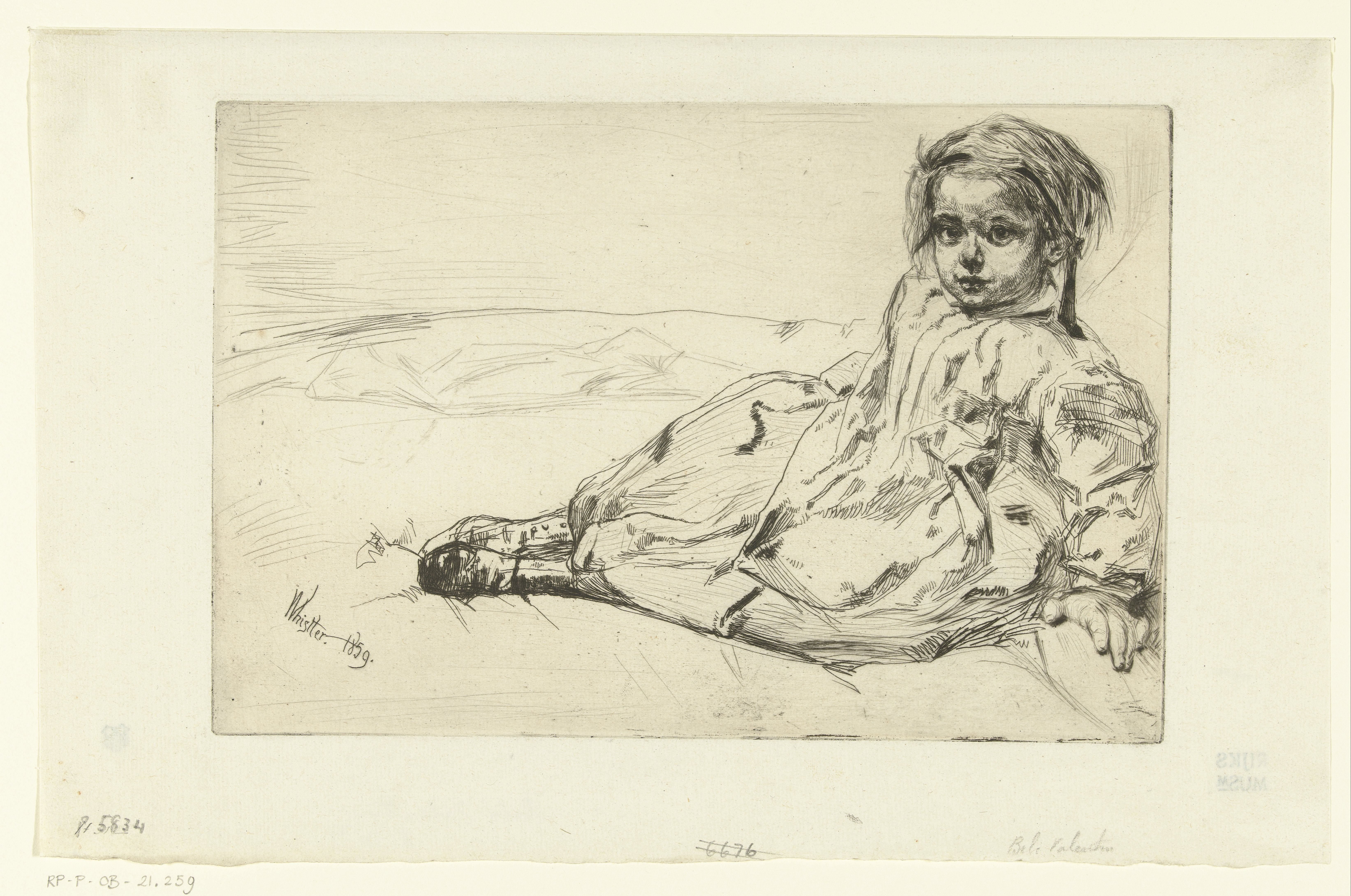 Portret van Bibi Valentin