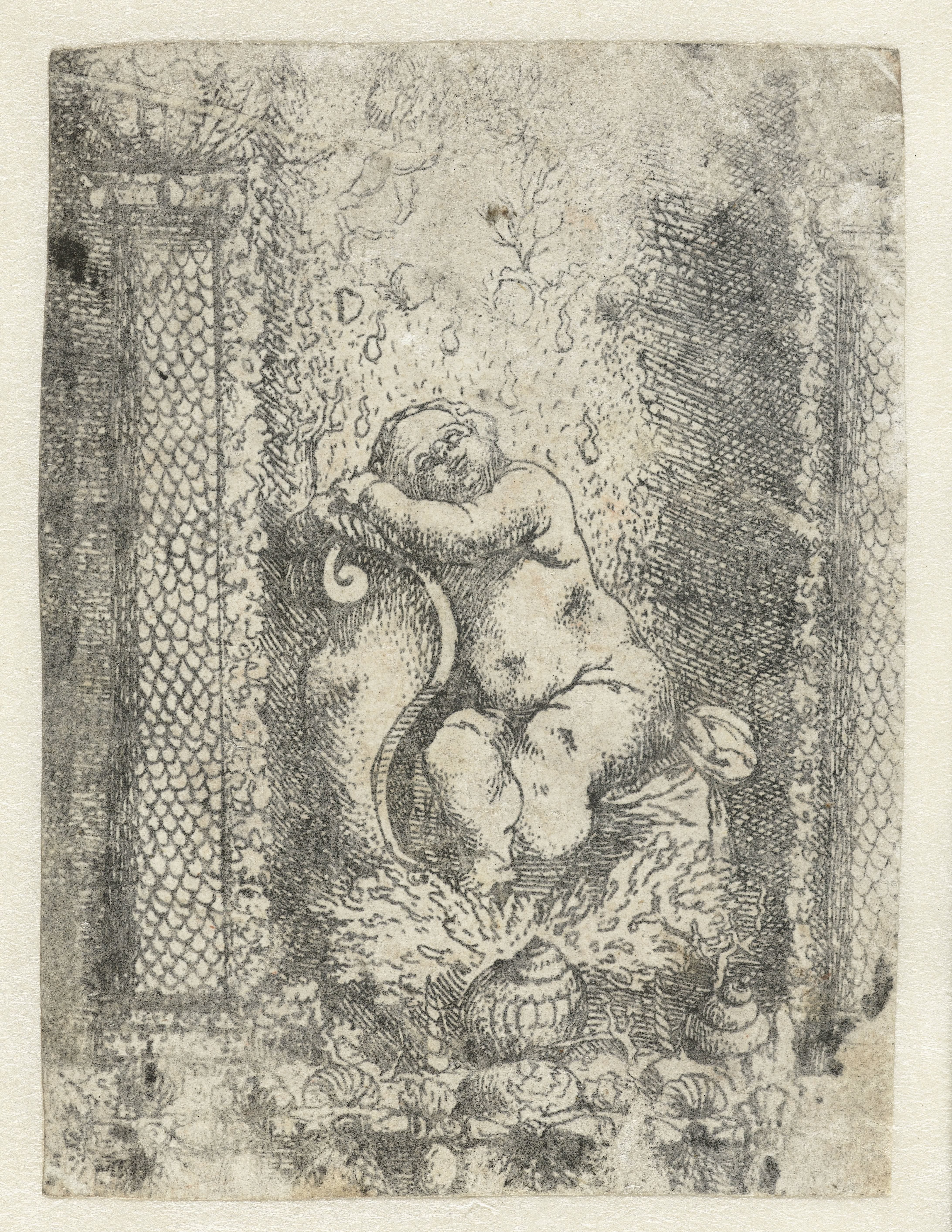 Slapende putto