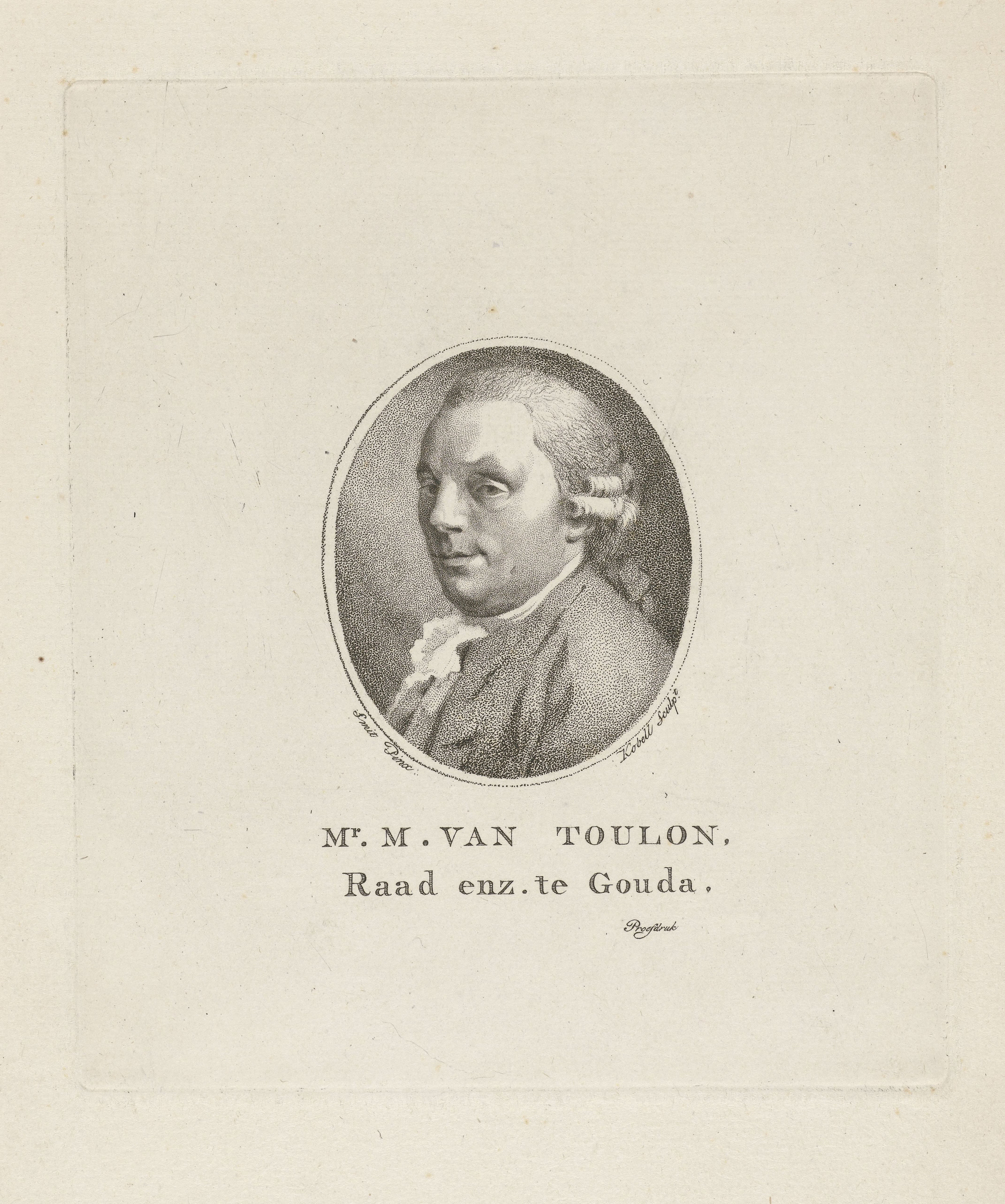 Portret van Martinus van Toulon