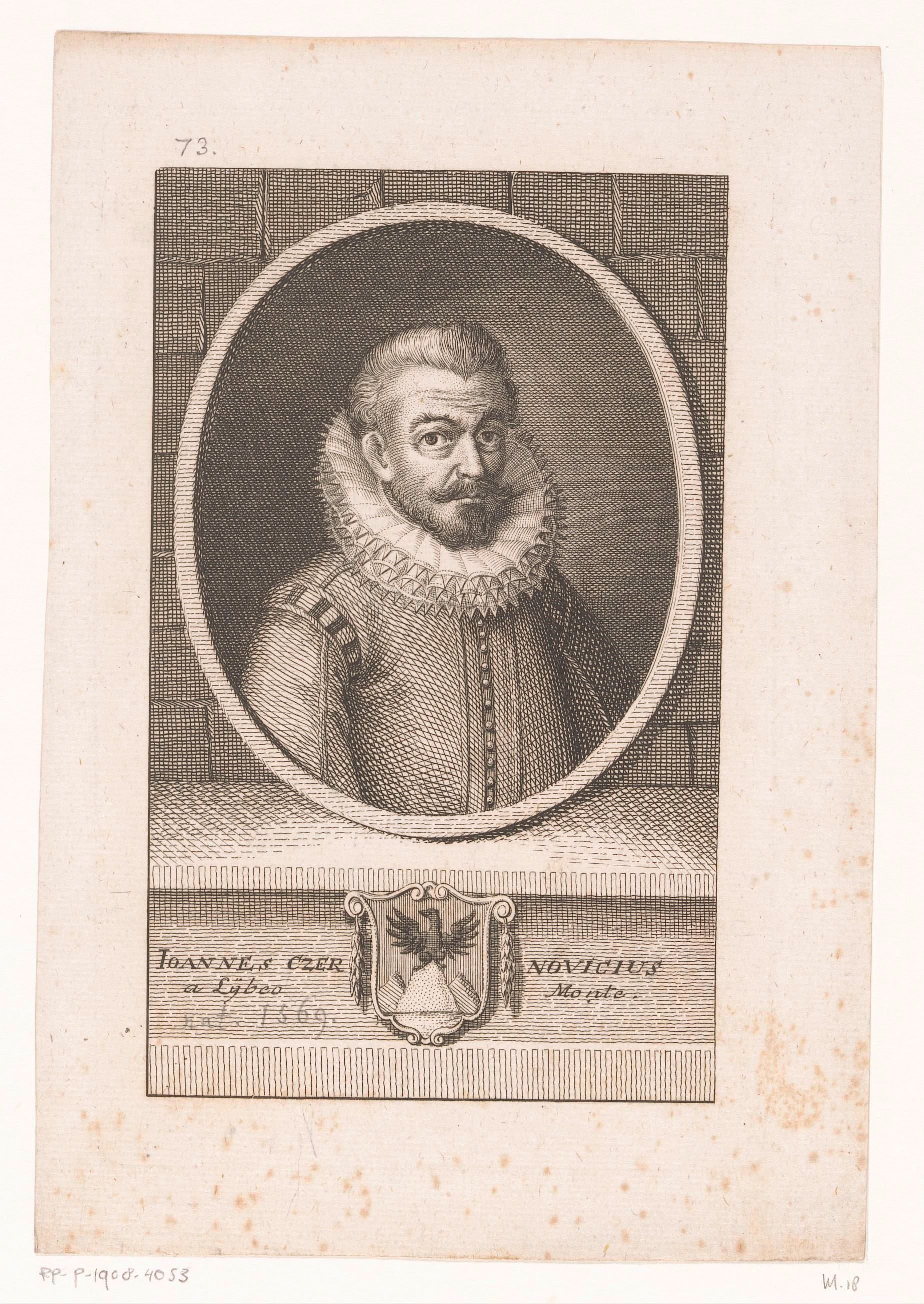 Portret van Johann Czernovicz von Liebenstein