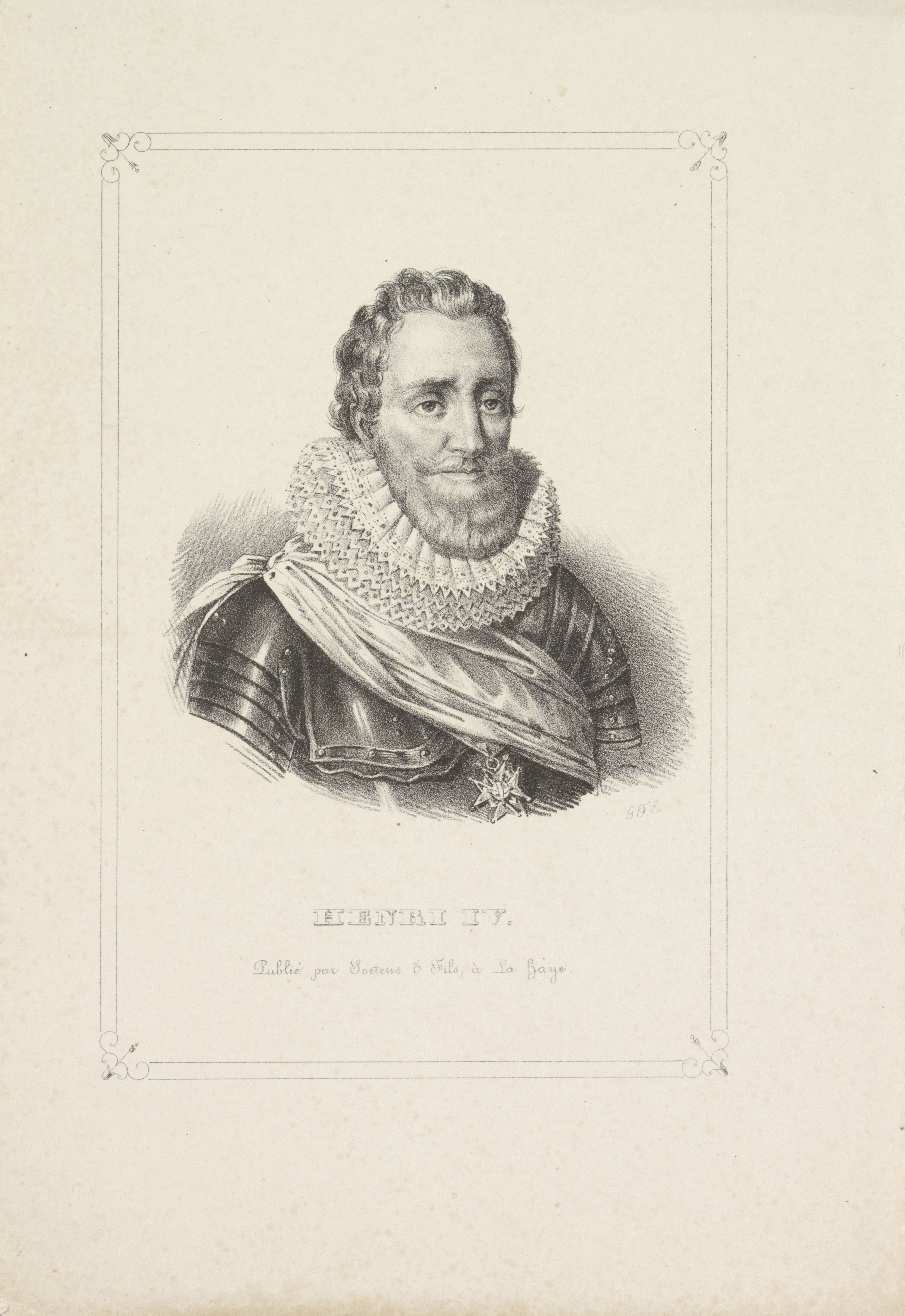 Portret van Hendrik IV