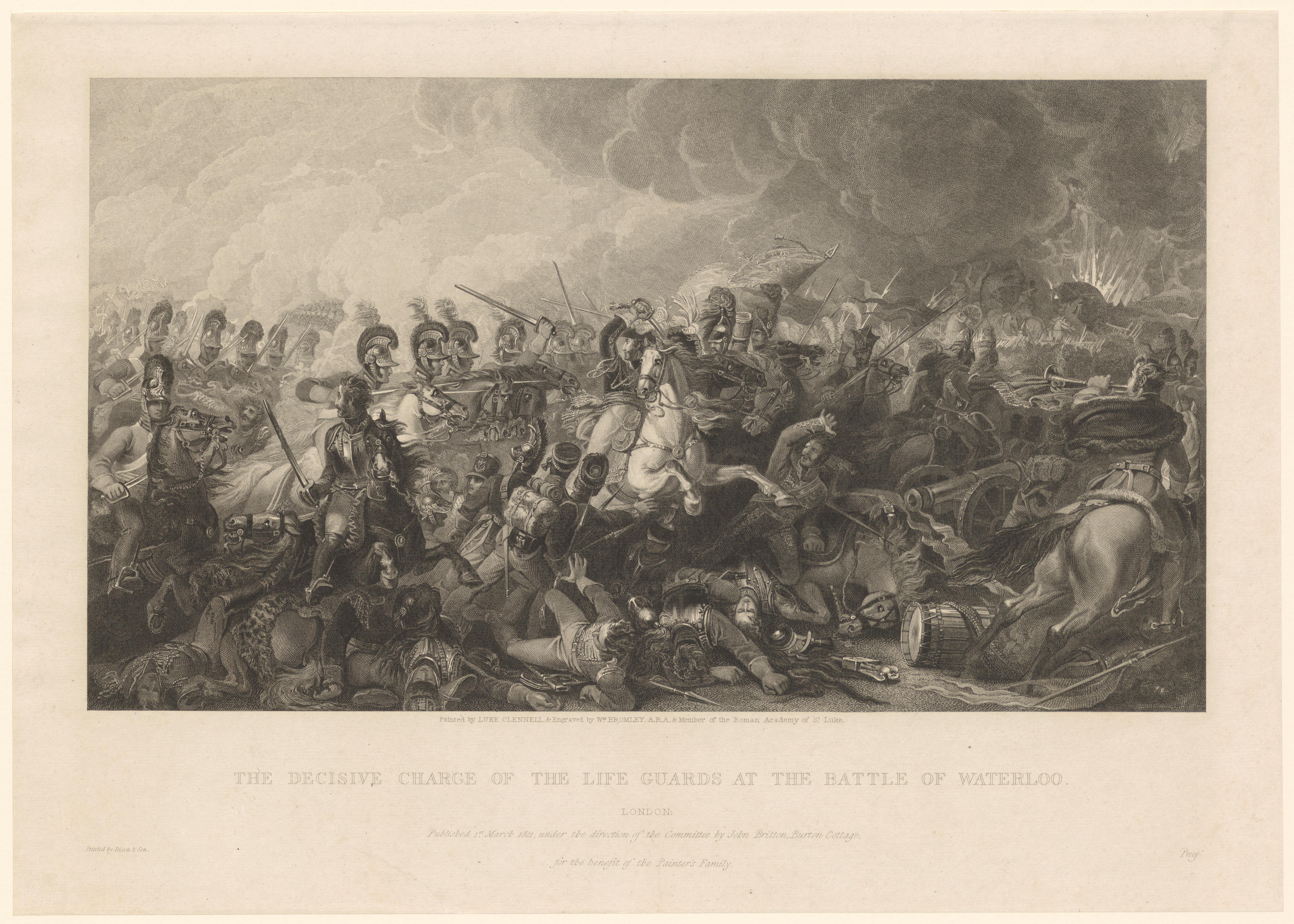 Slag bij Waterloo, 1815