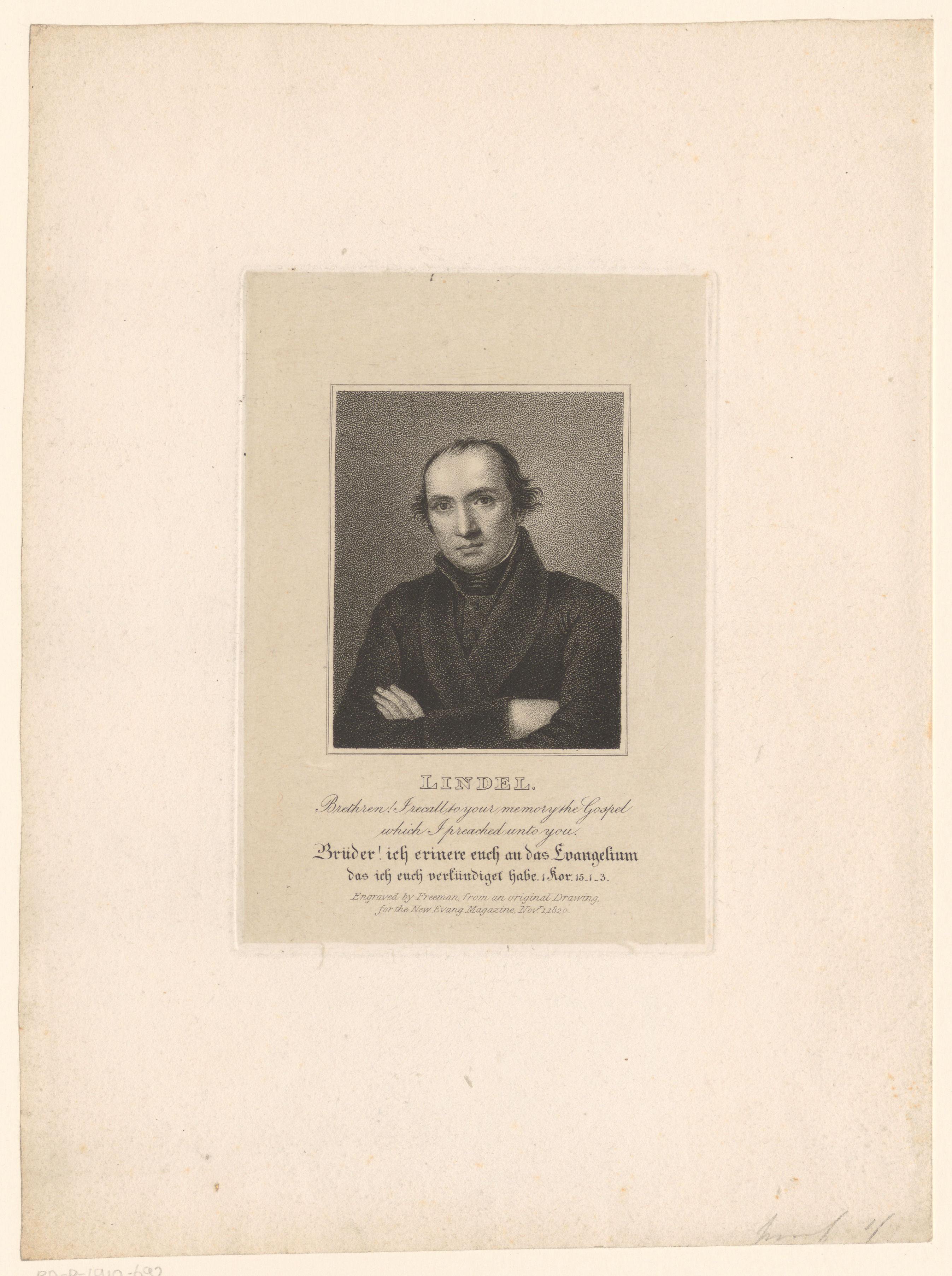 Portret van Lindel