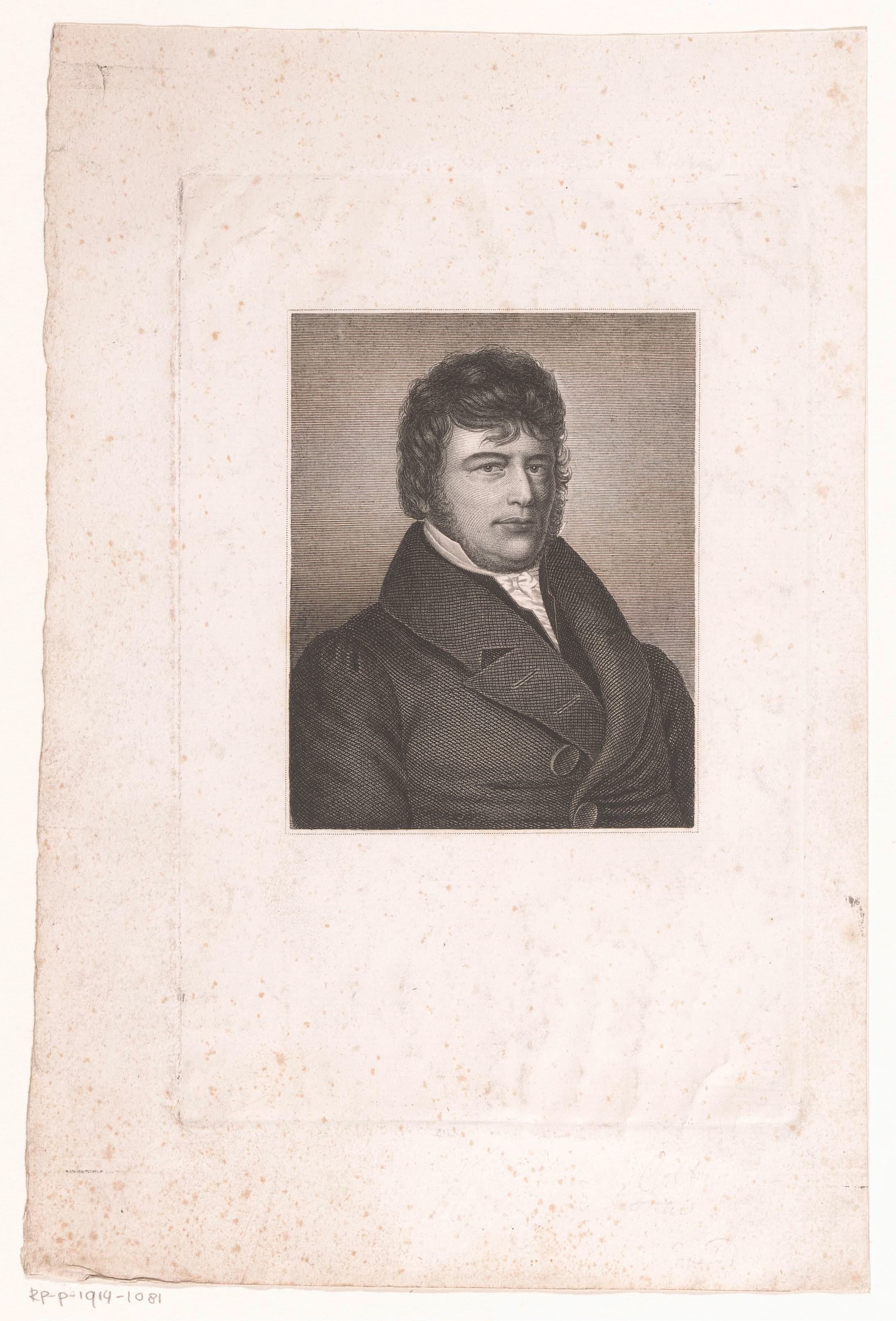 Portret van Ernst Emil Hoffmann