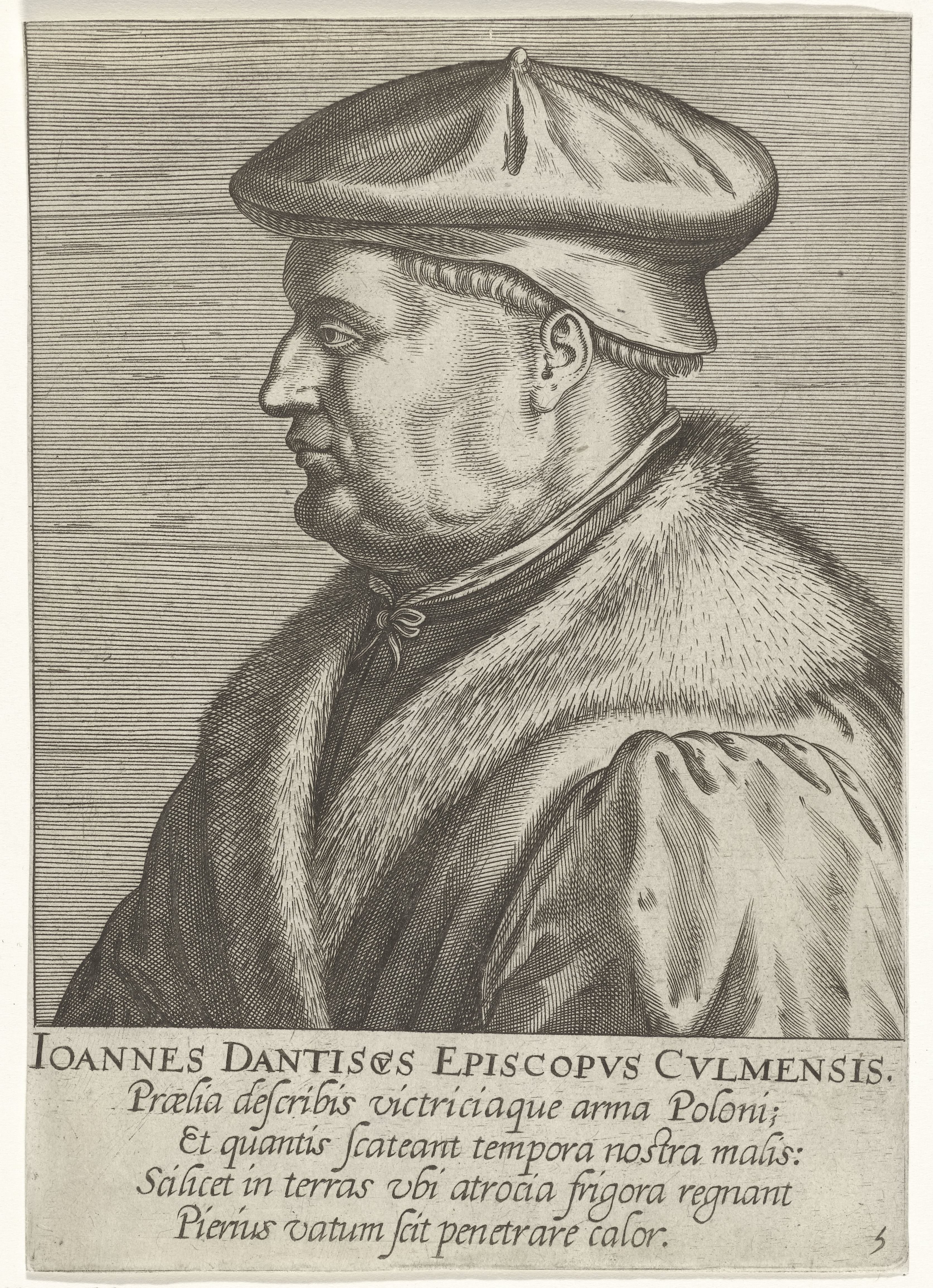 Portret van Johannes Danticus
