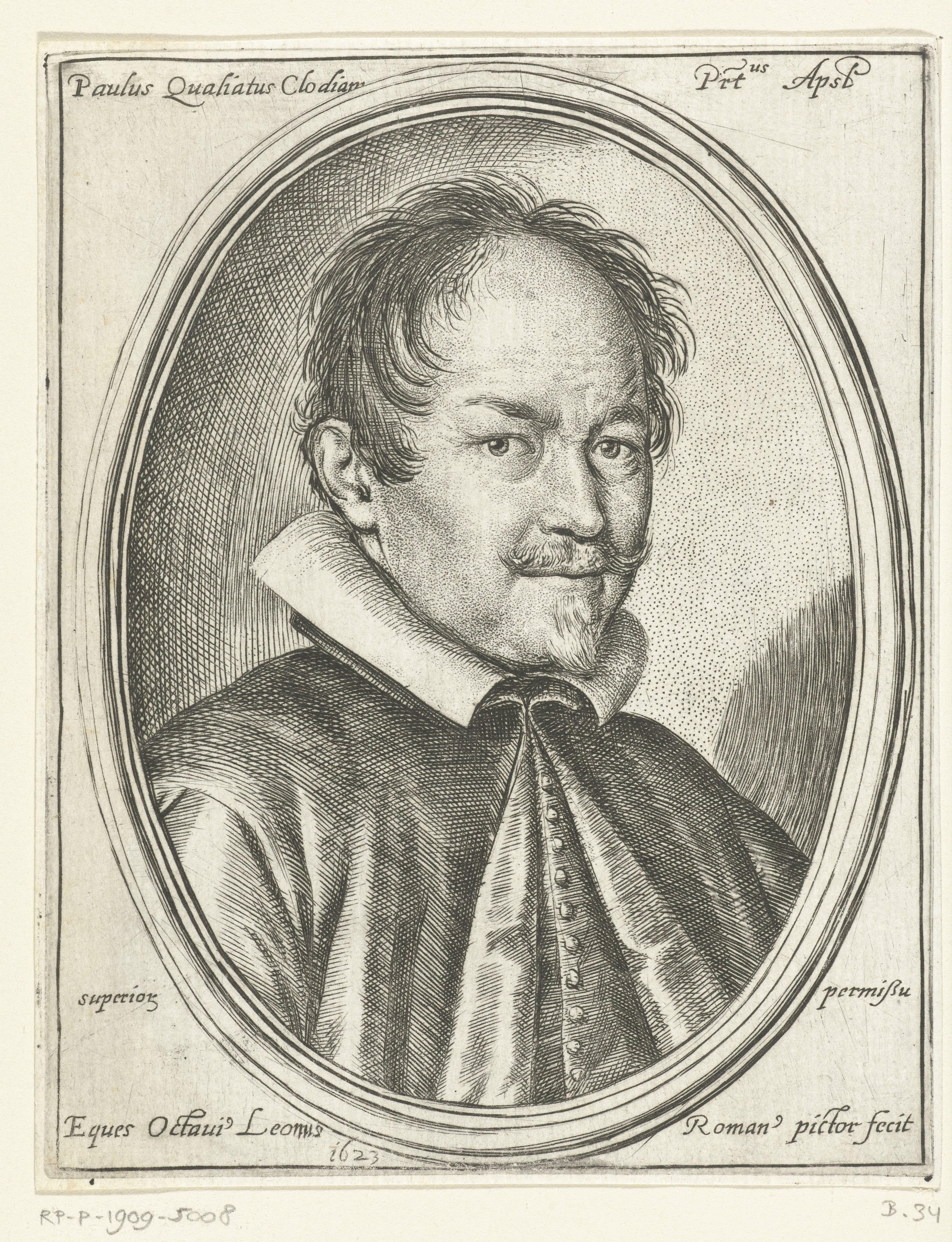 Portret van Paolo Quagliati