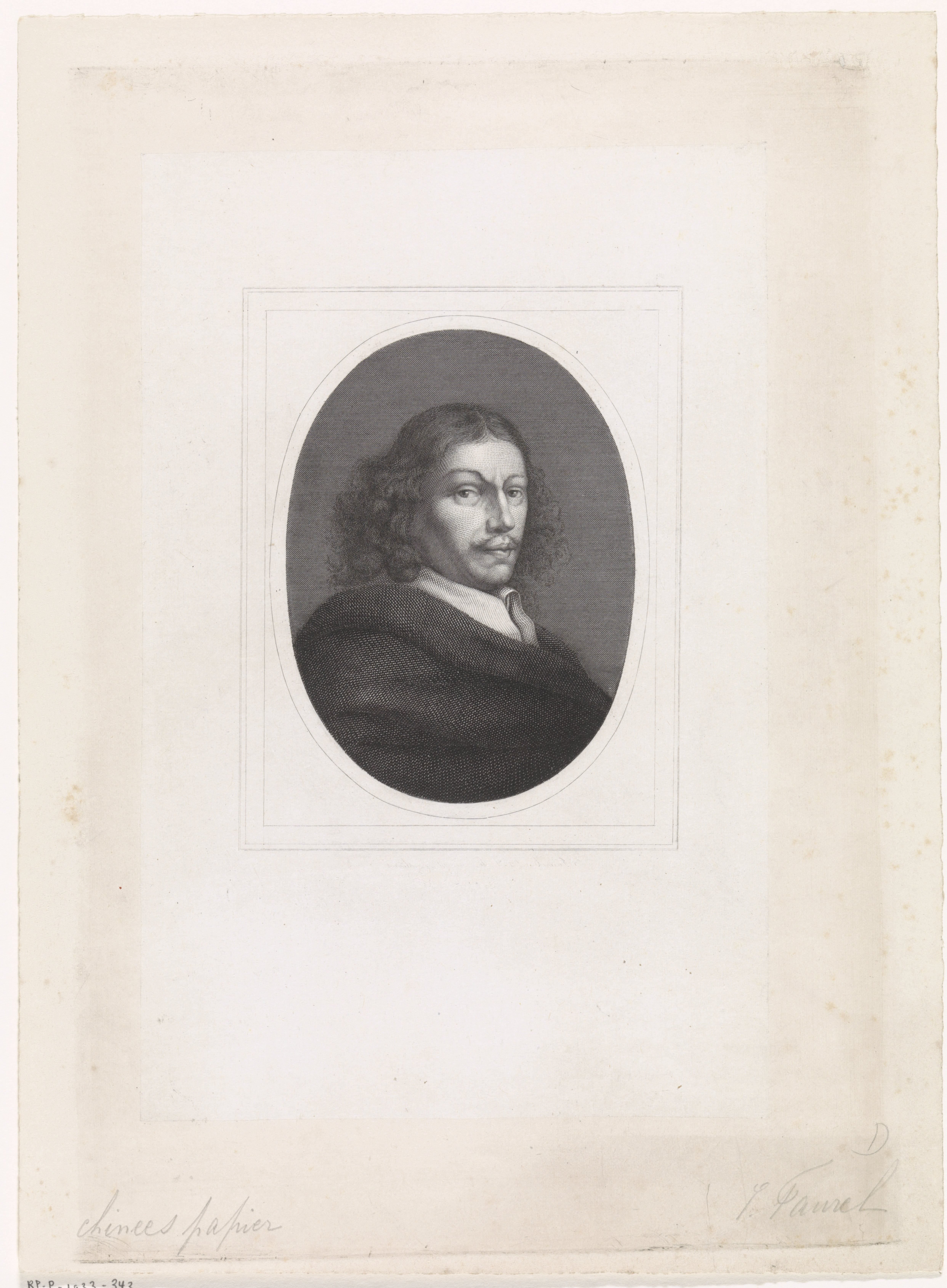 Portret van de schilder Frans van Mieris (I)