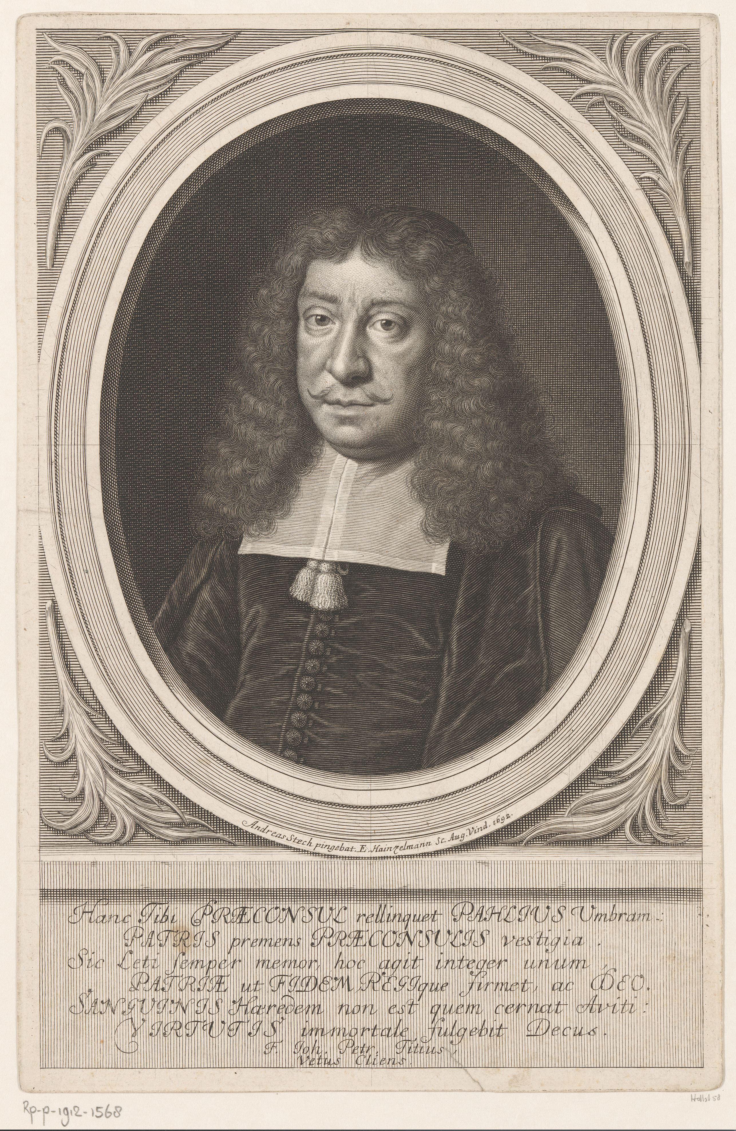 Portret van Constantin Pahl
