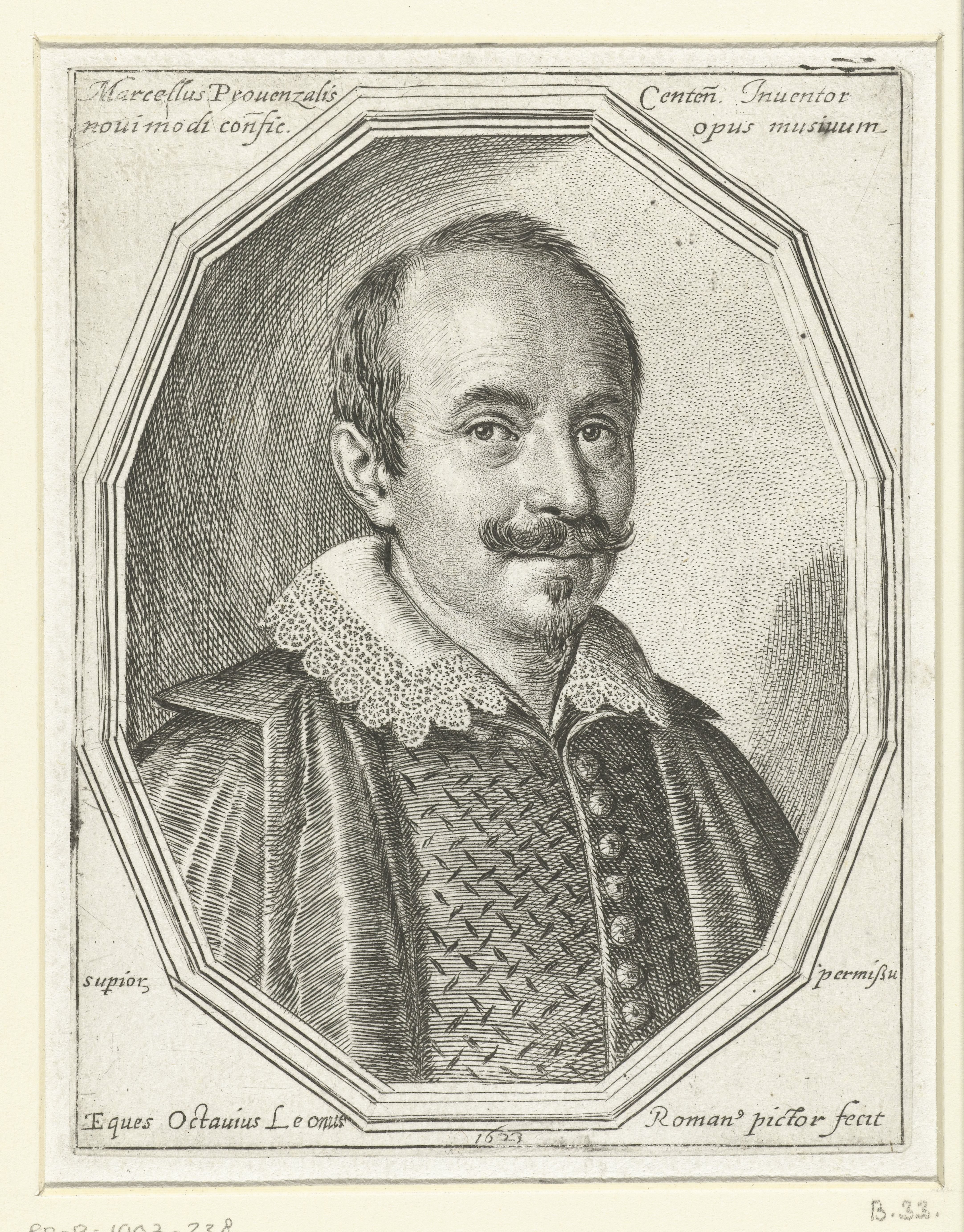 Portret van Marcello Provenzale