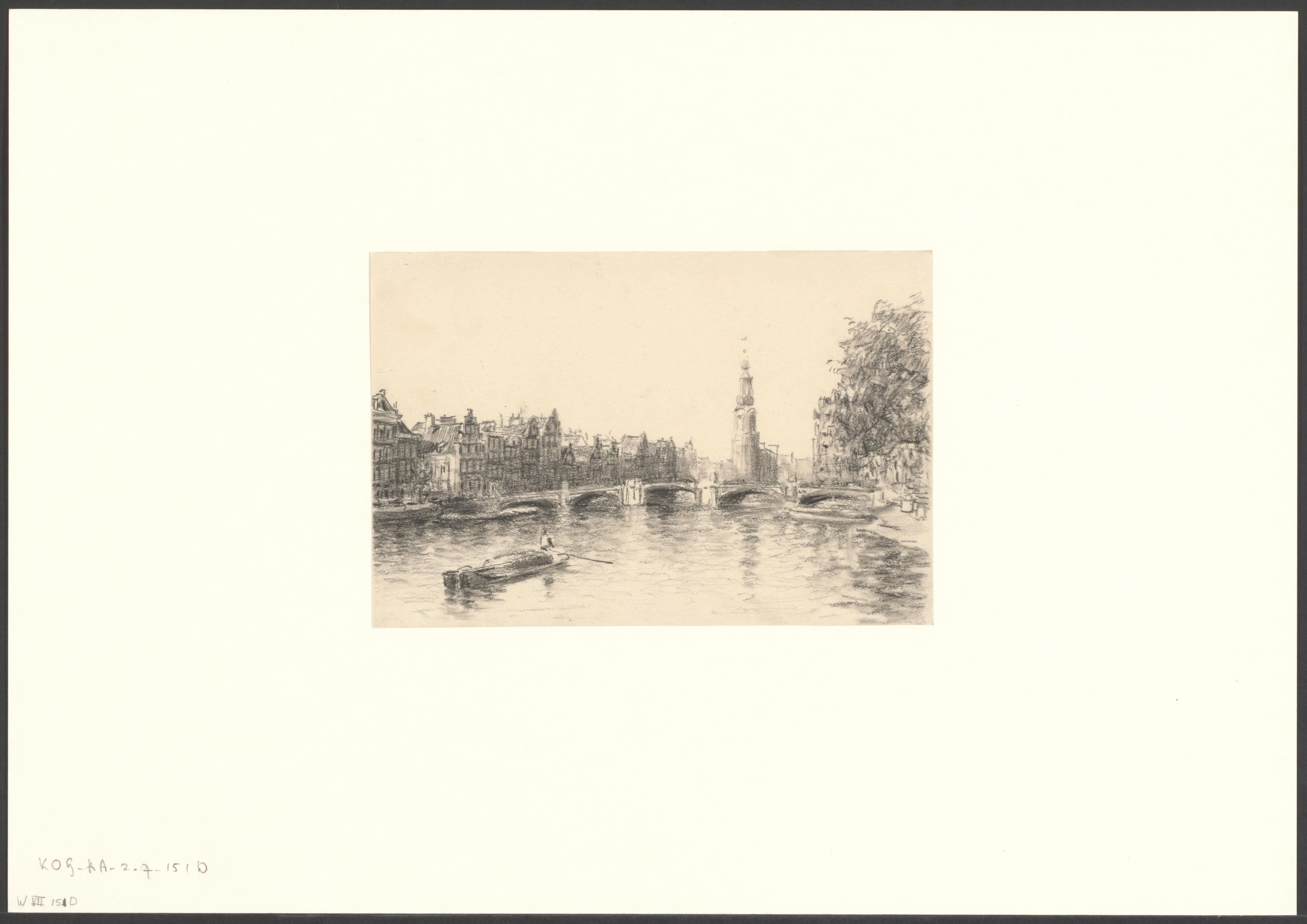 Gezicht op de Amstel