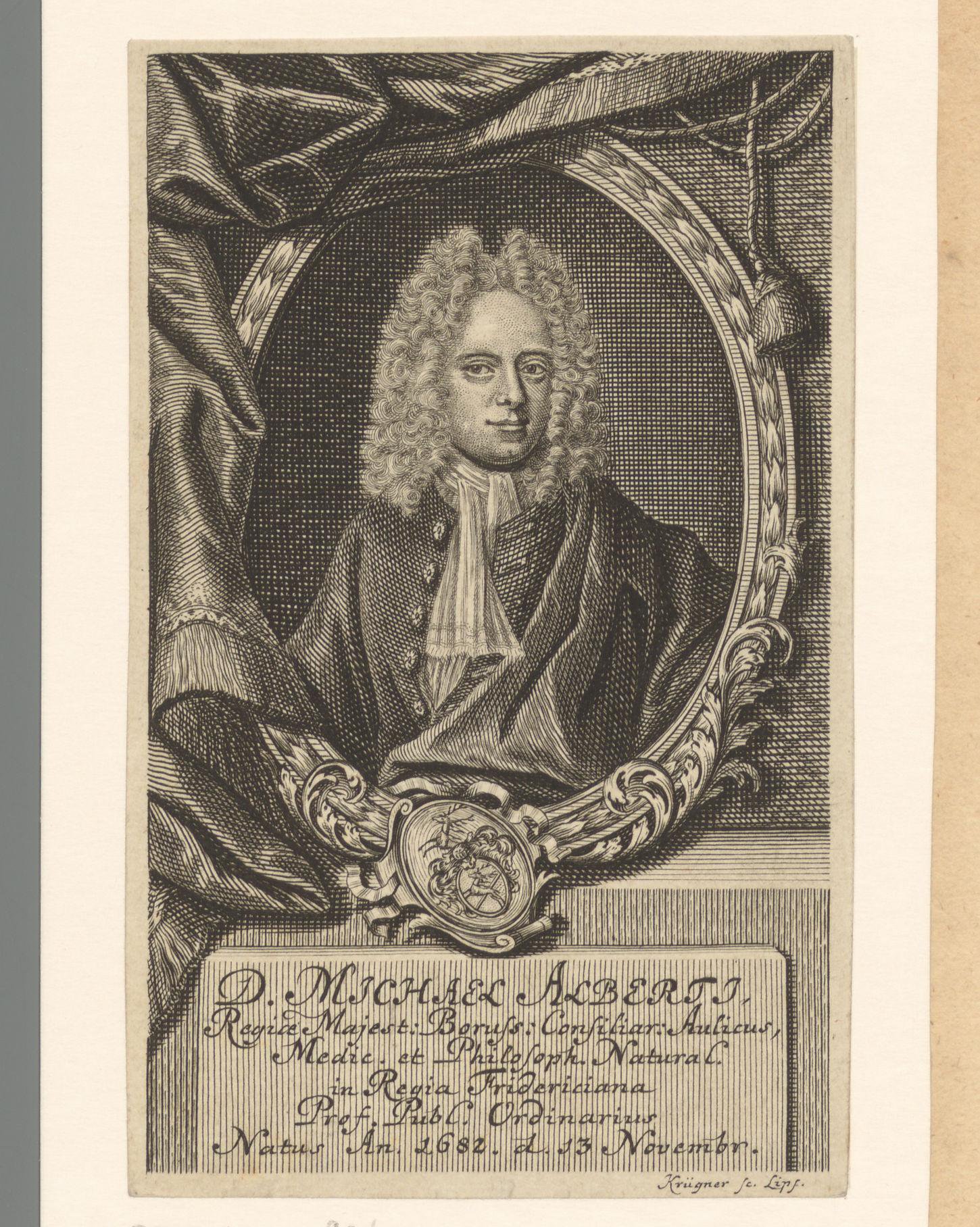 Portret van Michael Alberti
