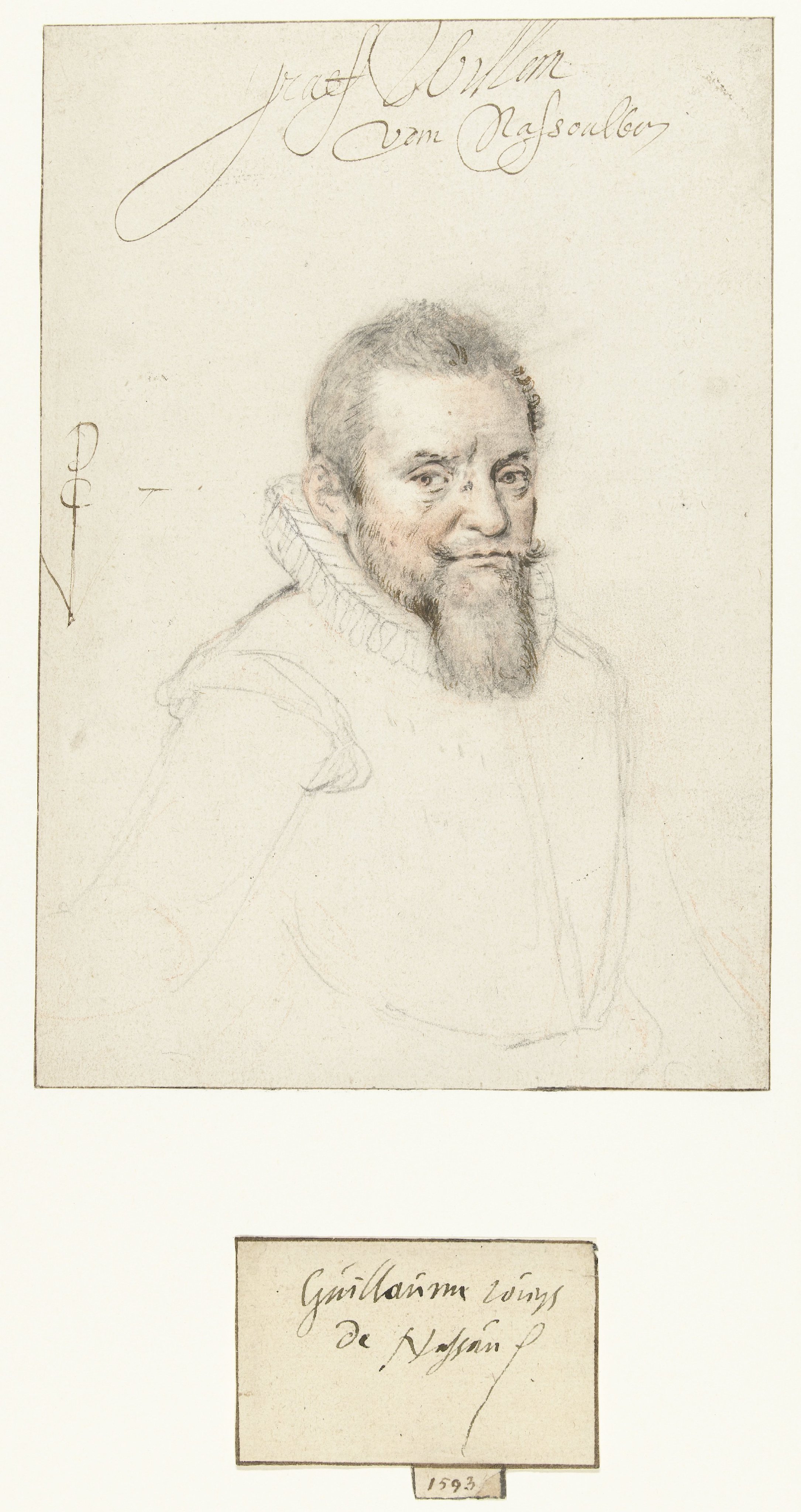 Portret van Graef Willem van Nassowien