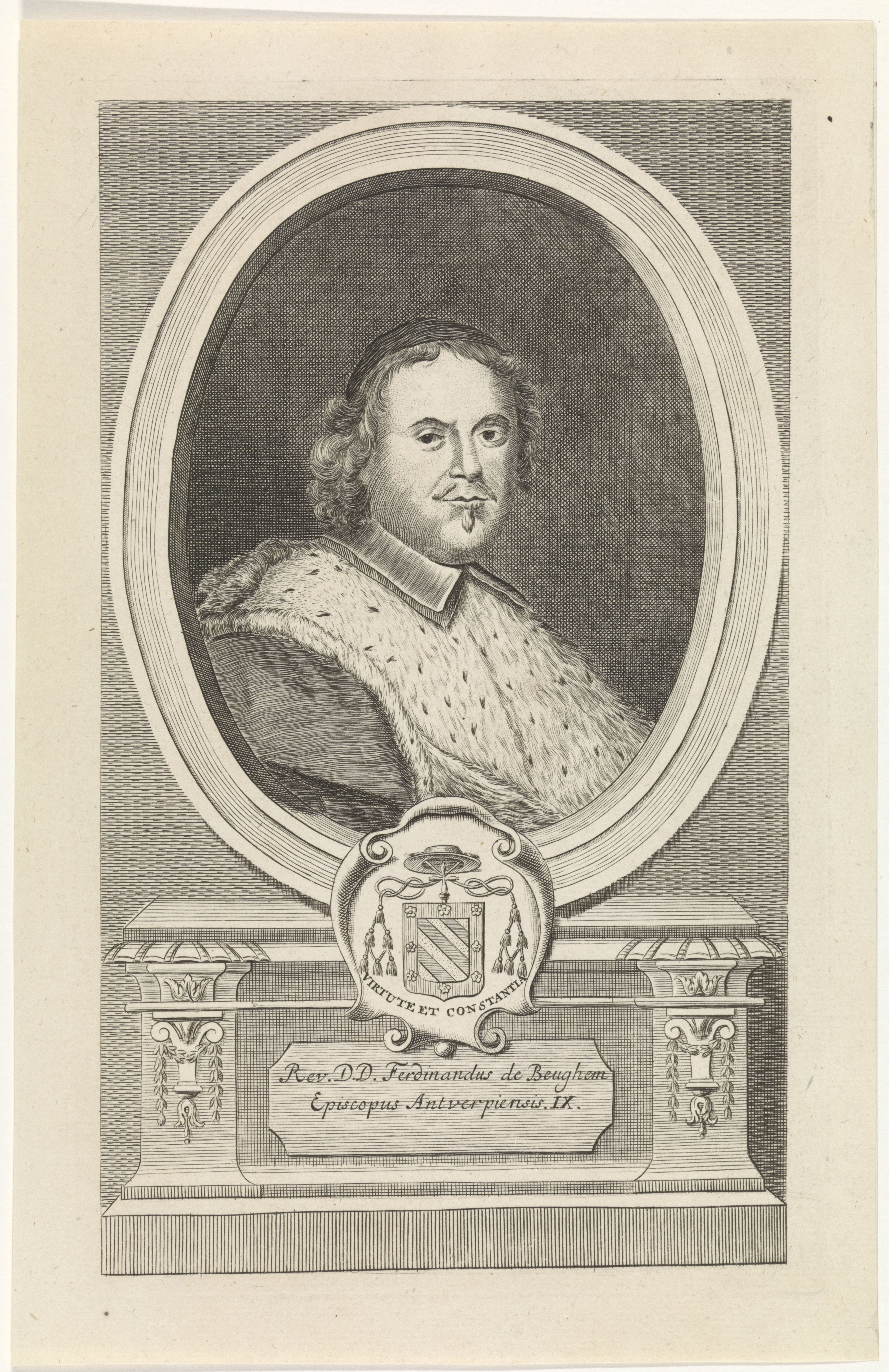 Portret van Johan Ferdinand Beughem