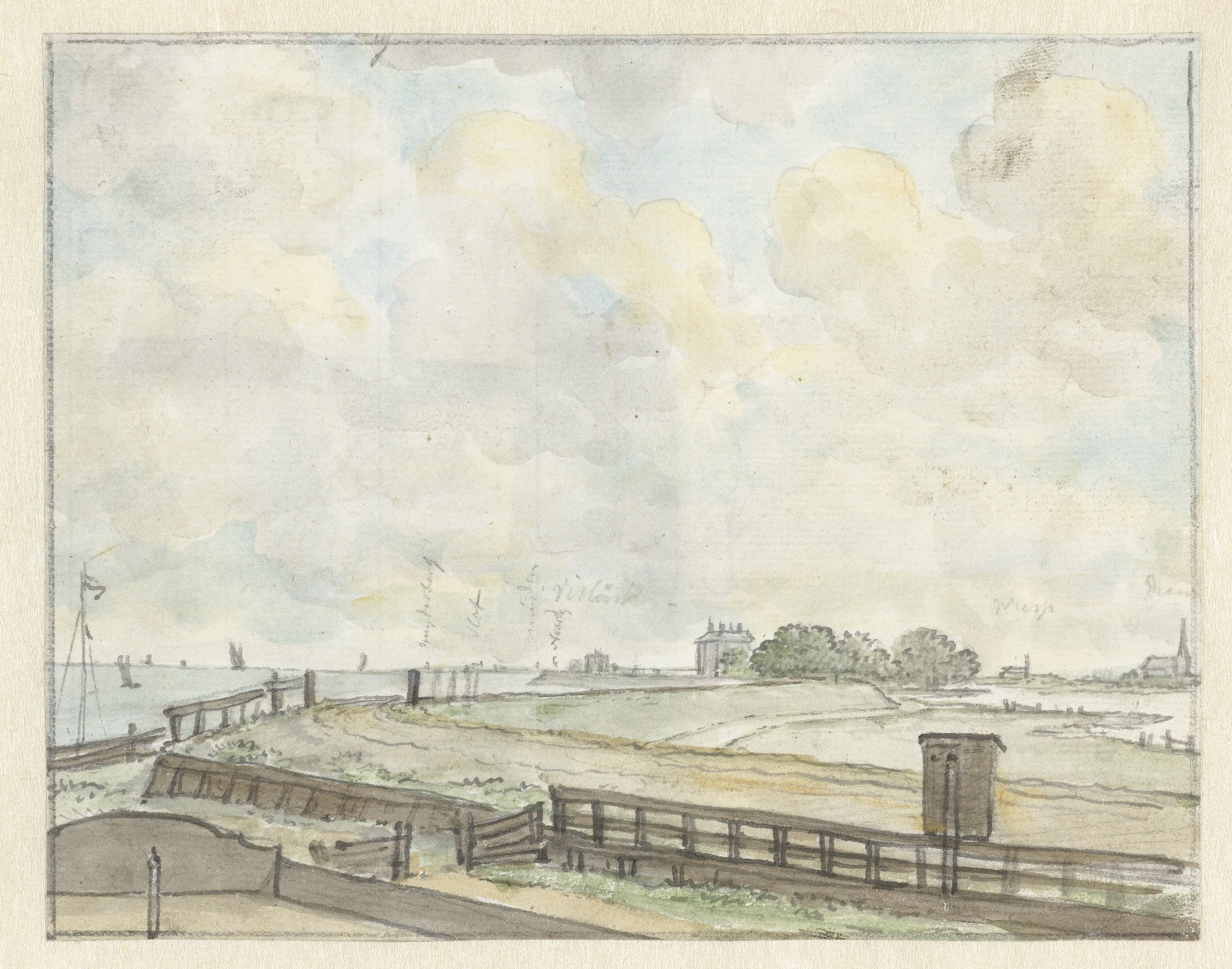 Dijkgezicht buiten Amsterdam