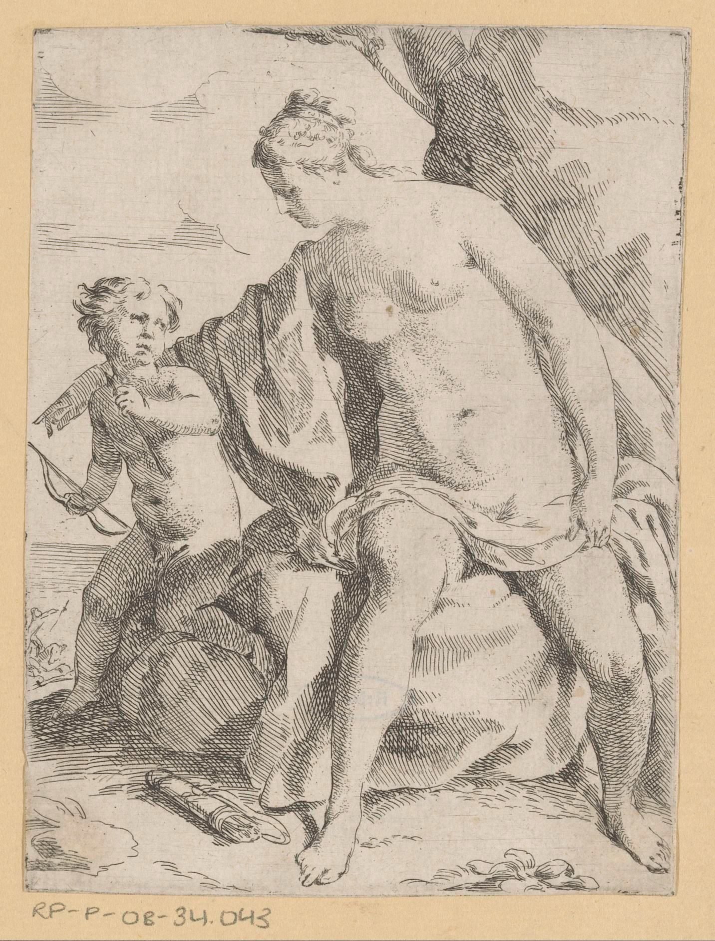 Venus en Cupido