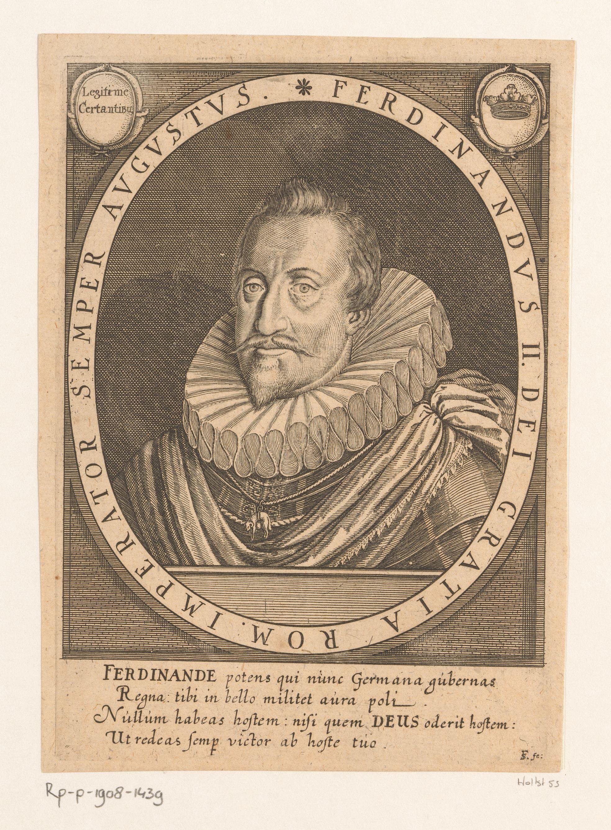 Portret van Ferdinand II