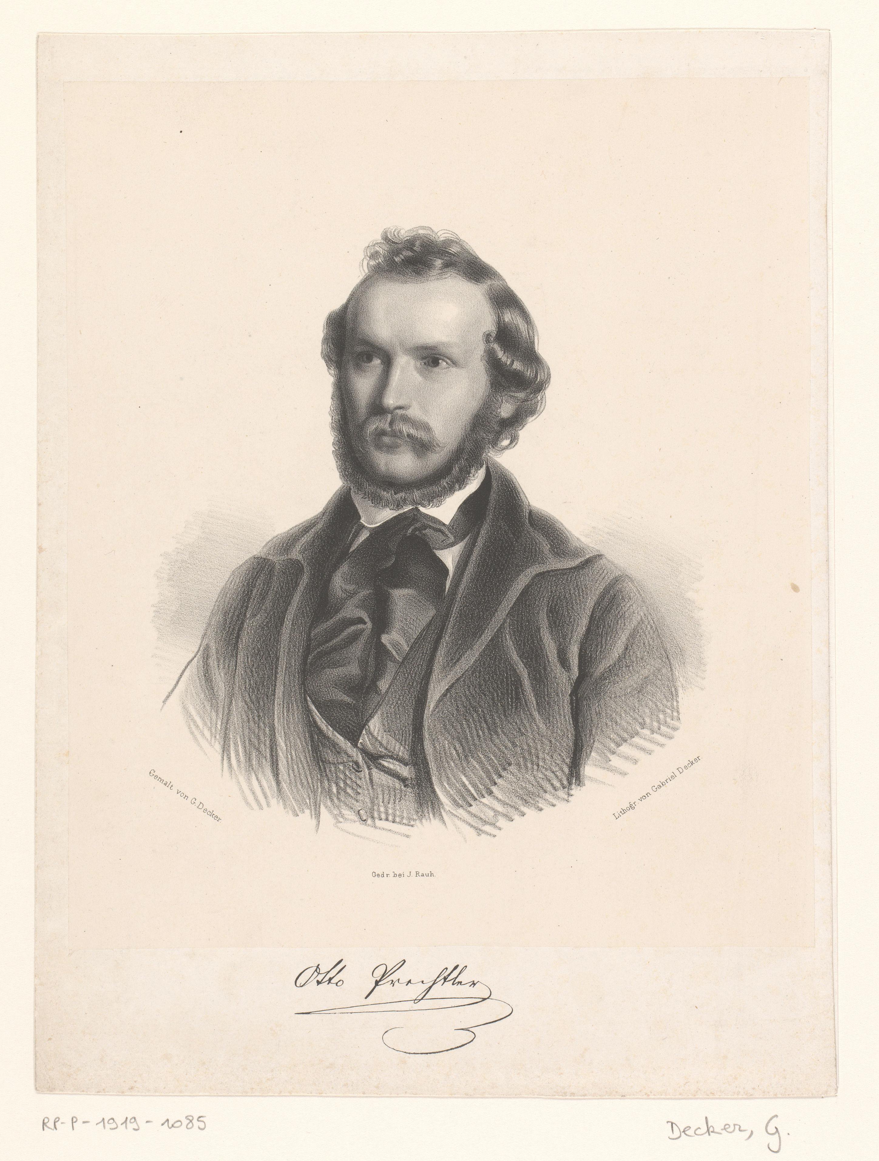 Portret van Otto Prechtler