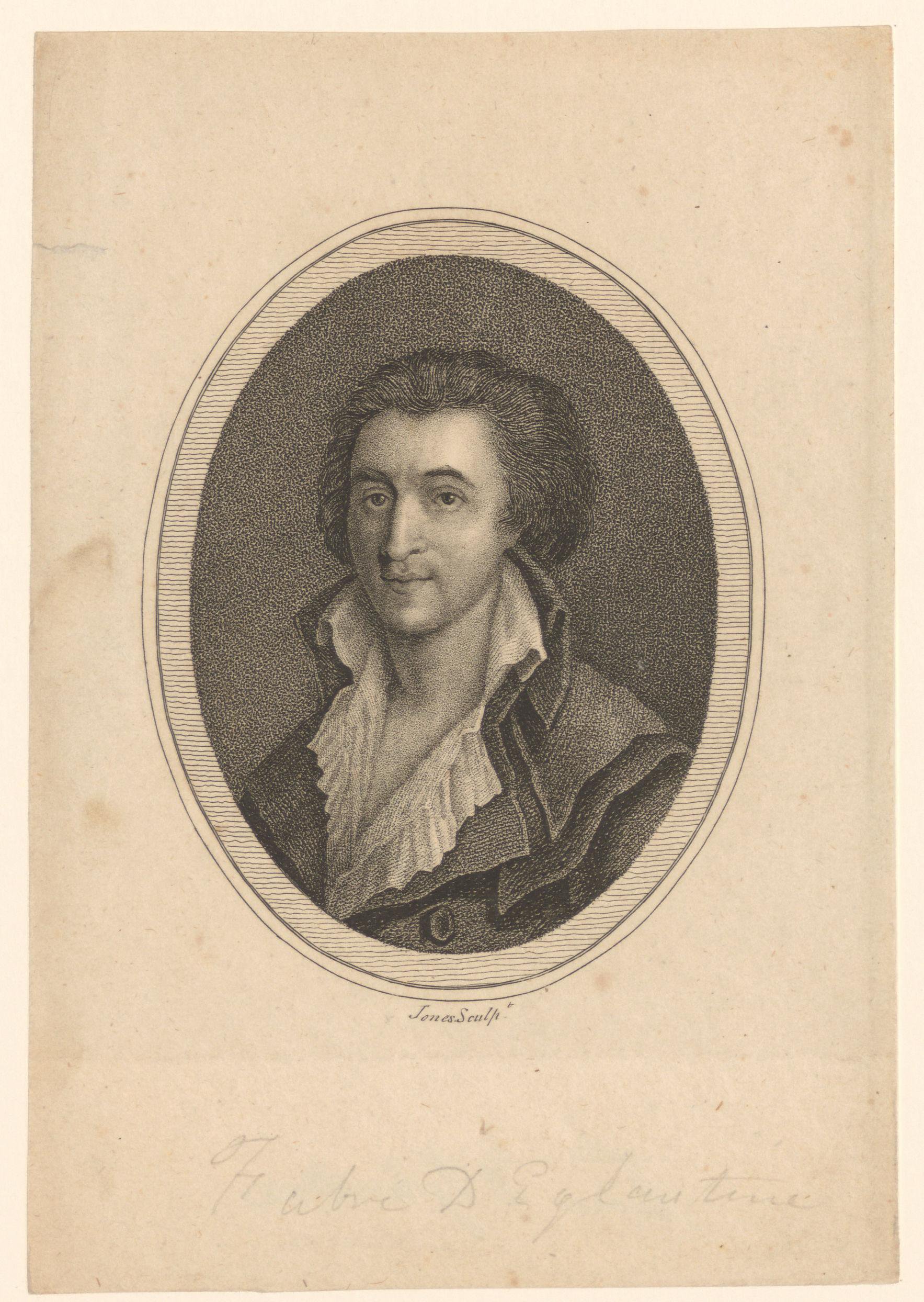 Portret van Philippe-François-Nazaire Fabre d'Églantine