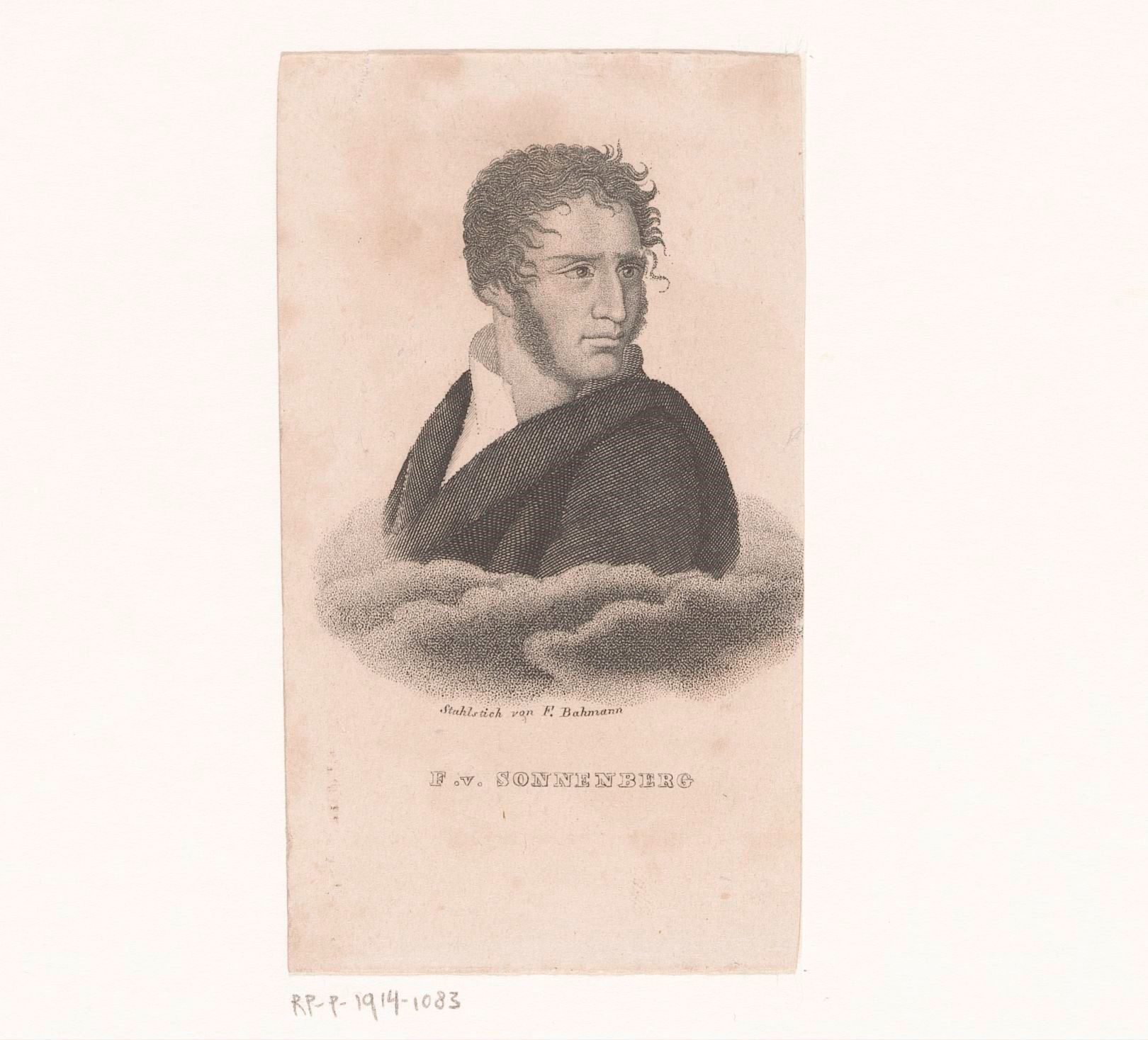 Portret van Franz Anton van Sonnenberg