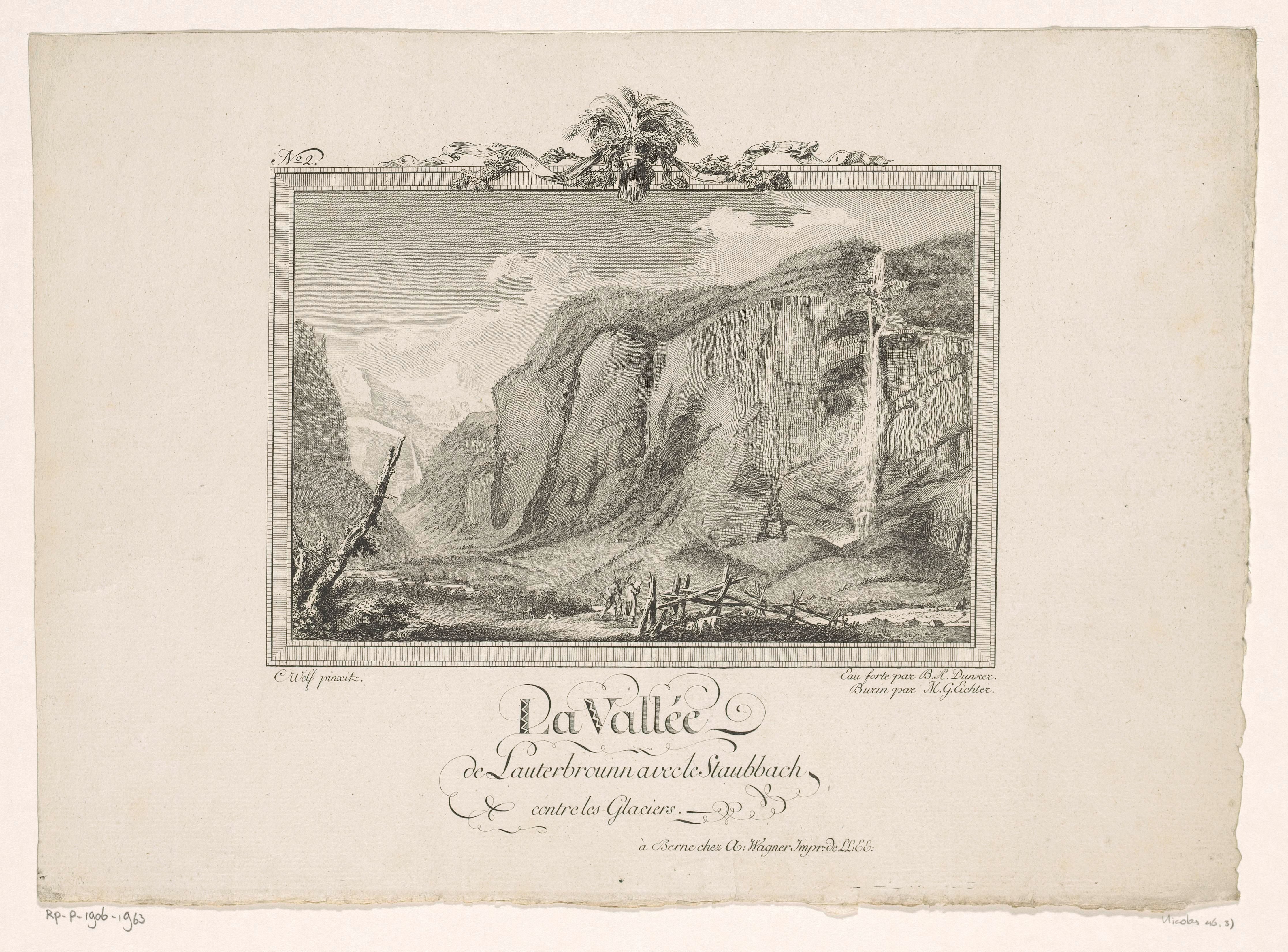 De vallei van Lauterbrunnen