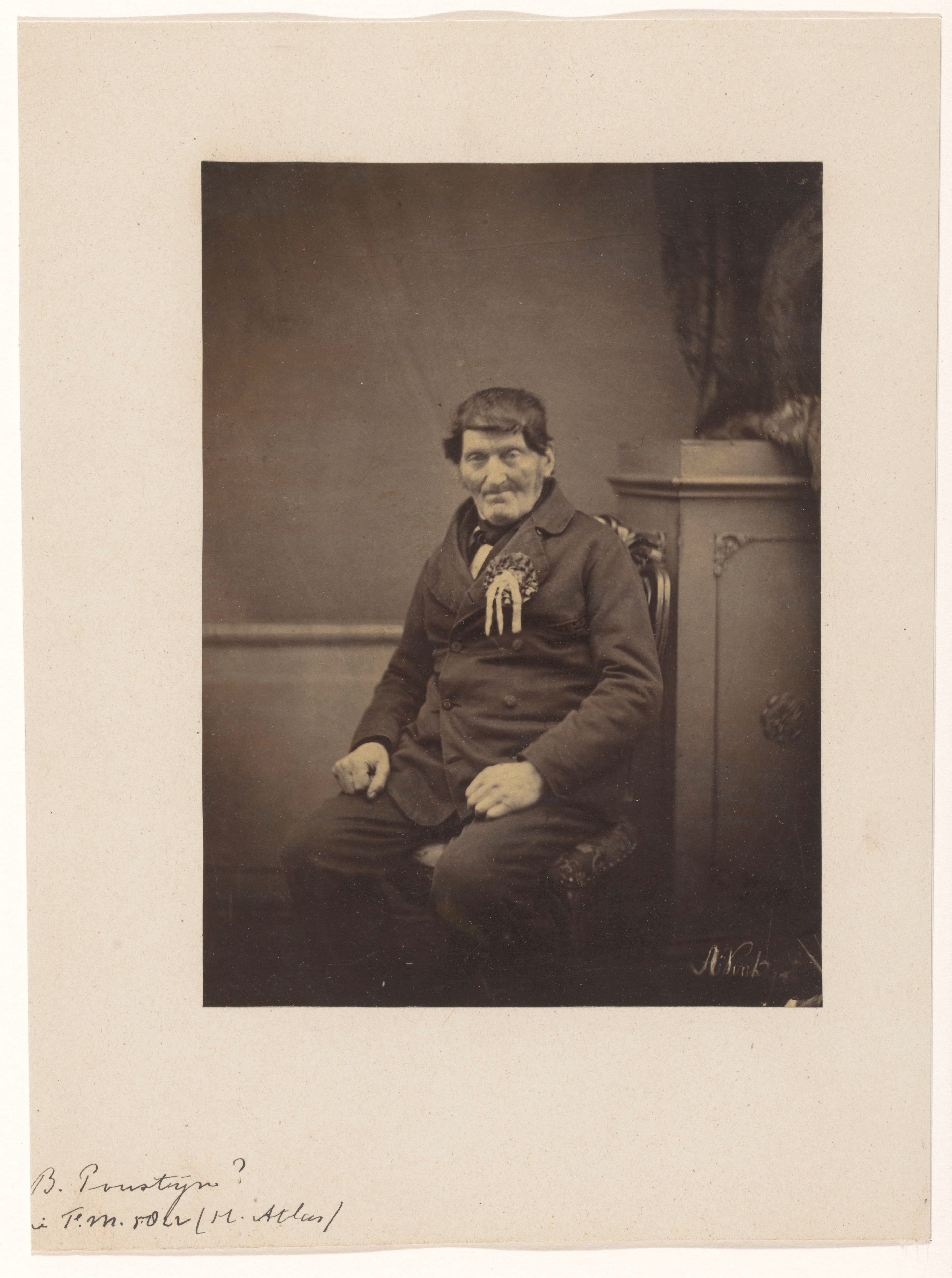 Portret van Barend Ponstijn met decoratie (als in 1813)