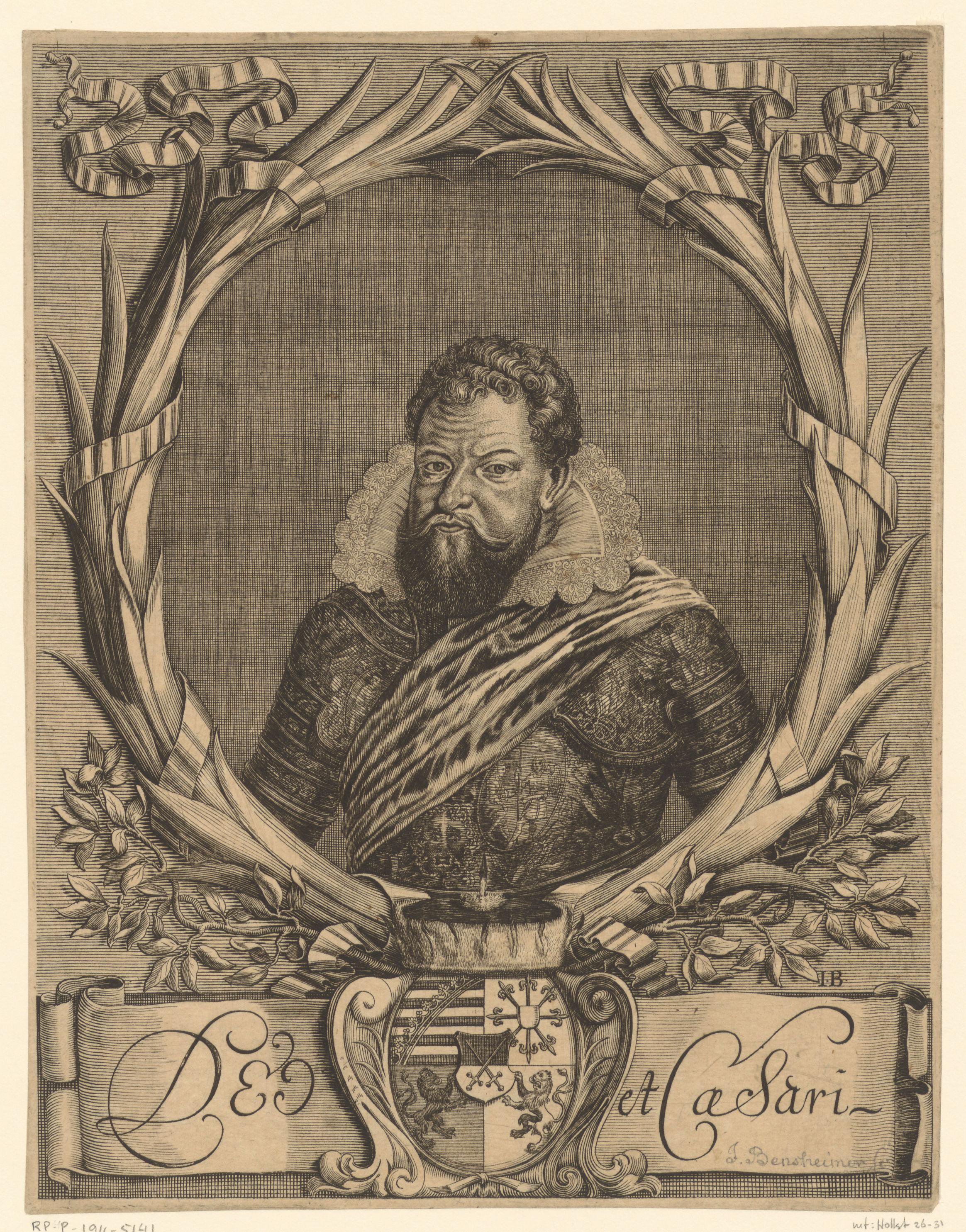 Portret van Christian II van Saksen