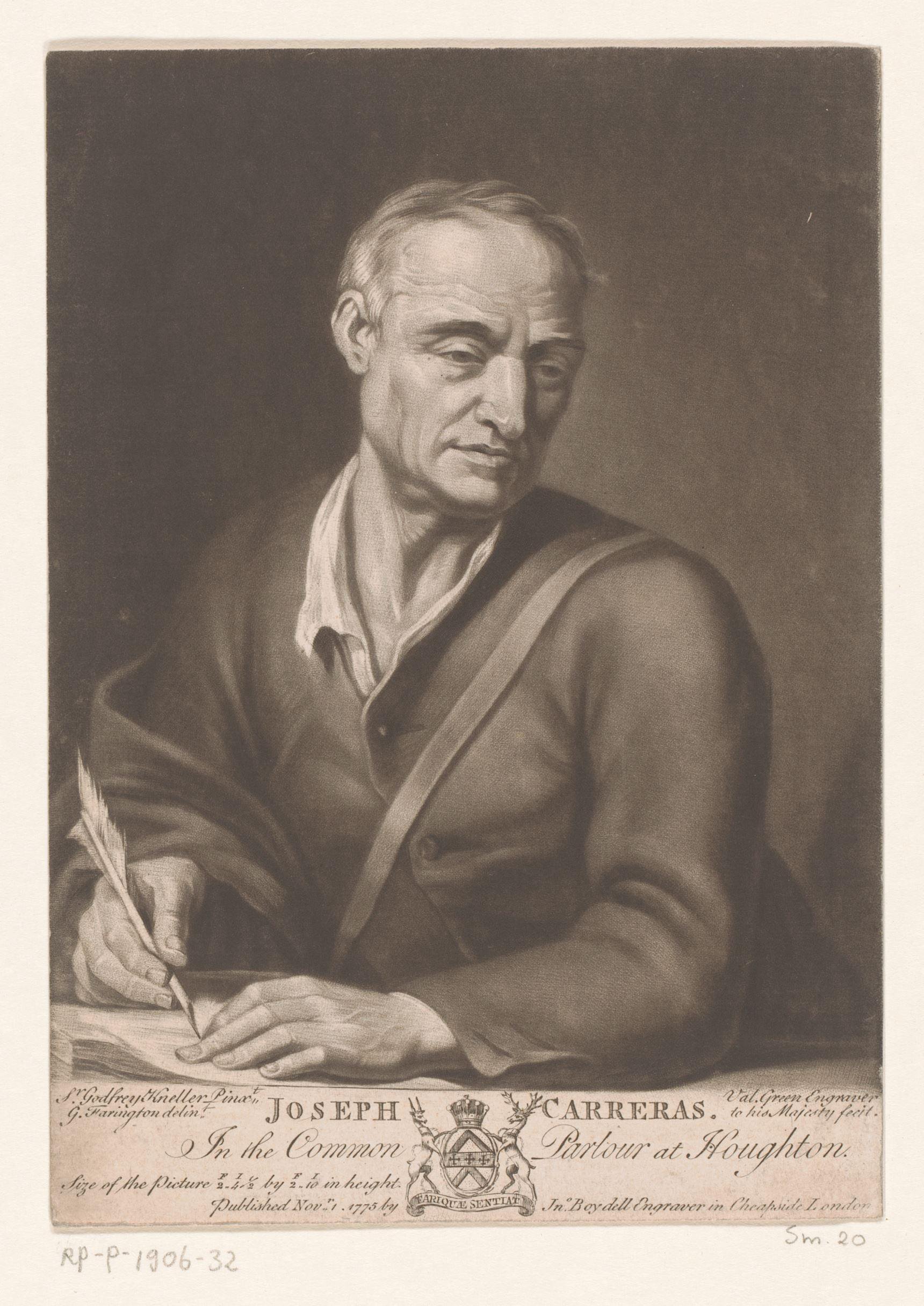 Portret van Joseph Carreras