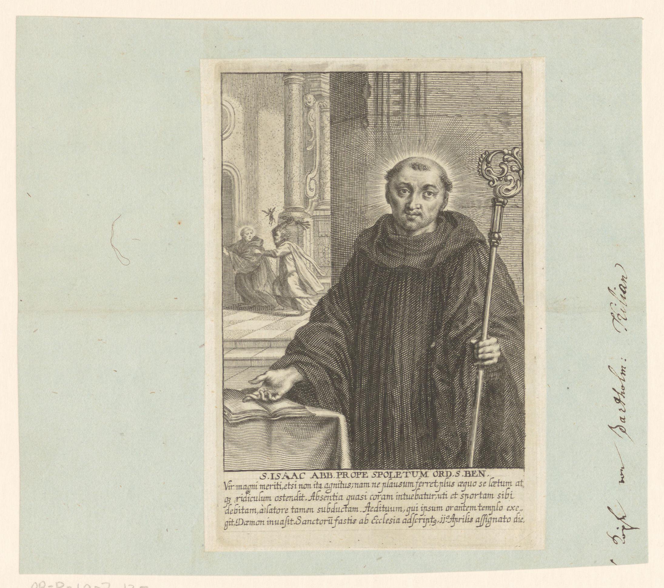 H. Isaac met staf