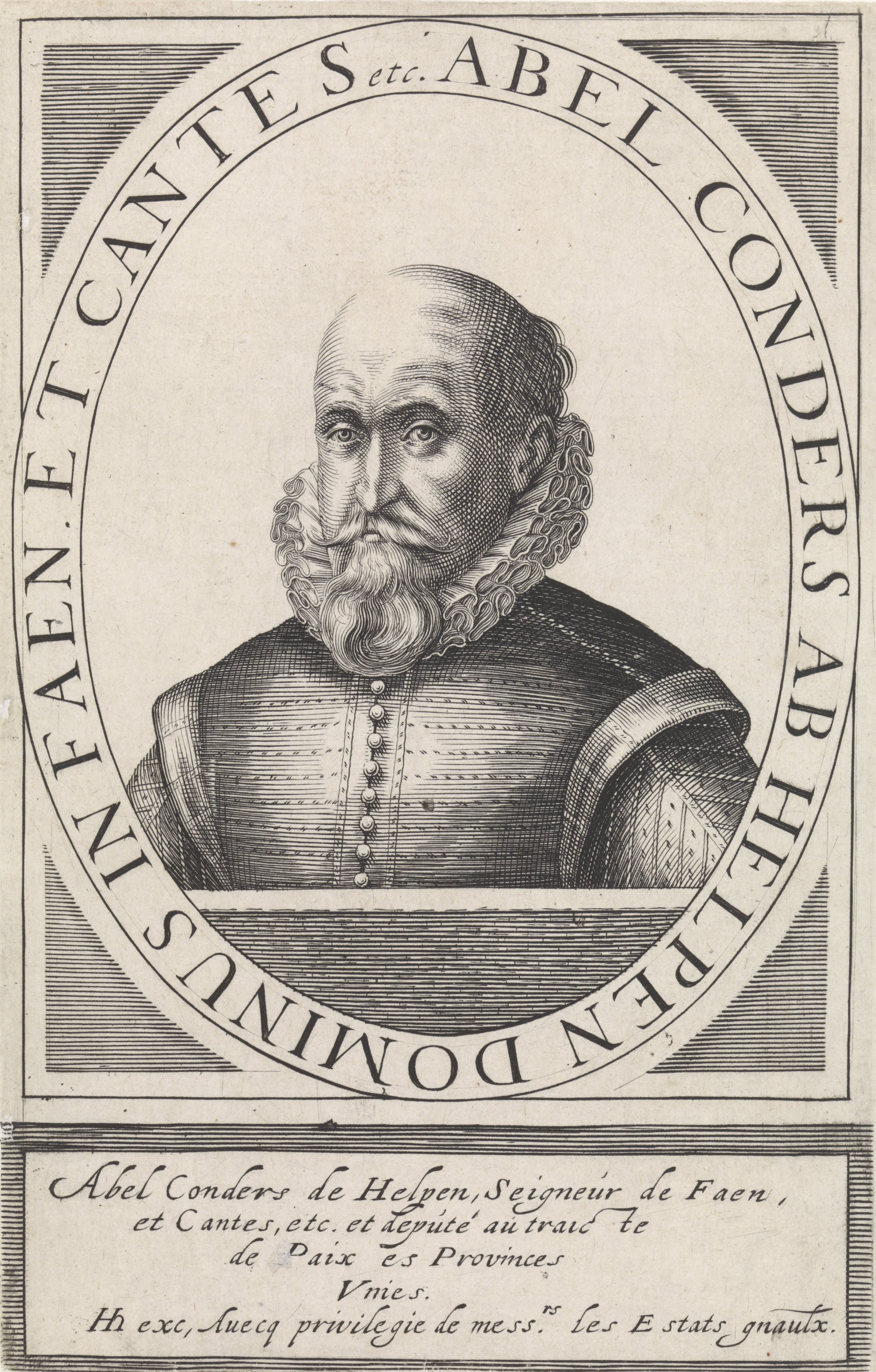 Portret van Abel Coenders van Helpen