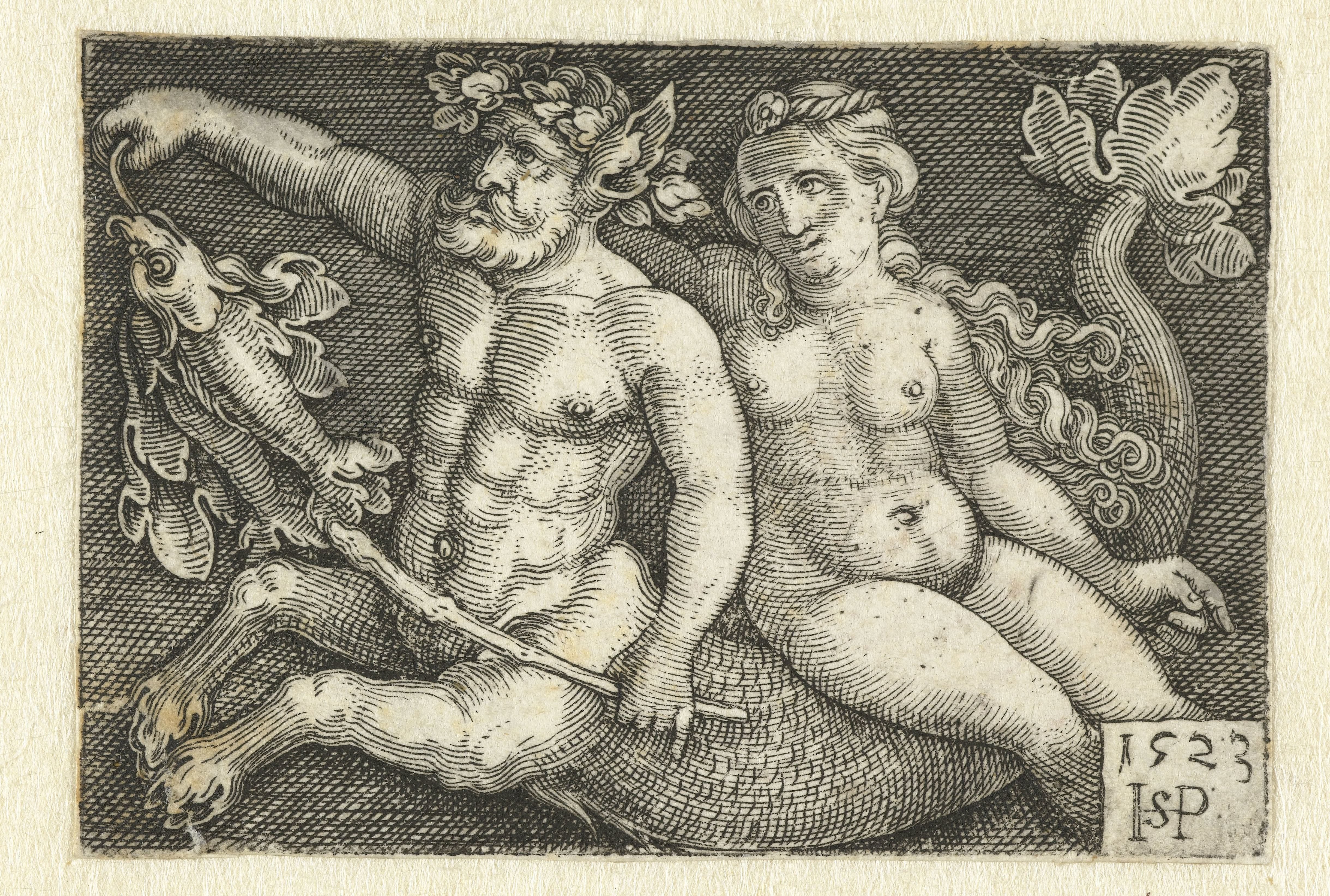 Triton en Nereïde