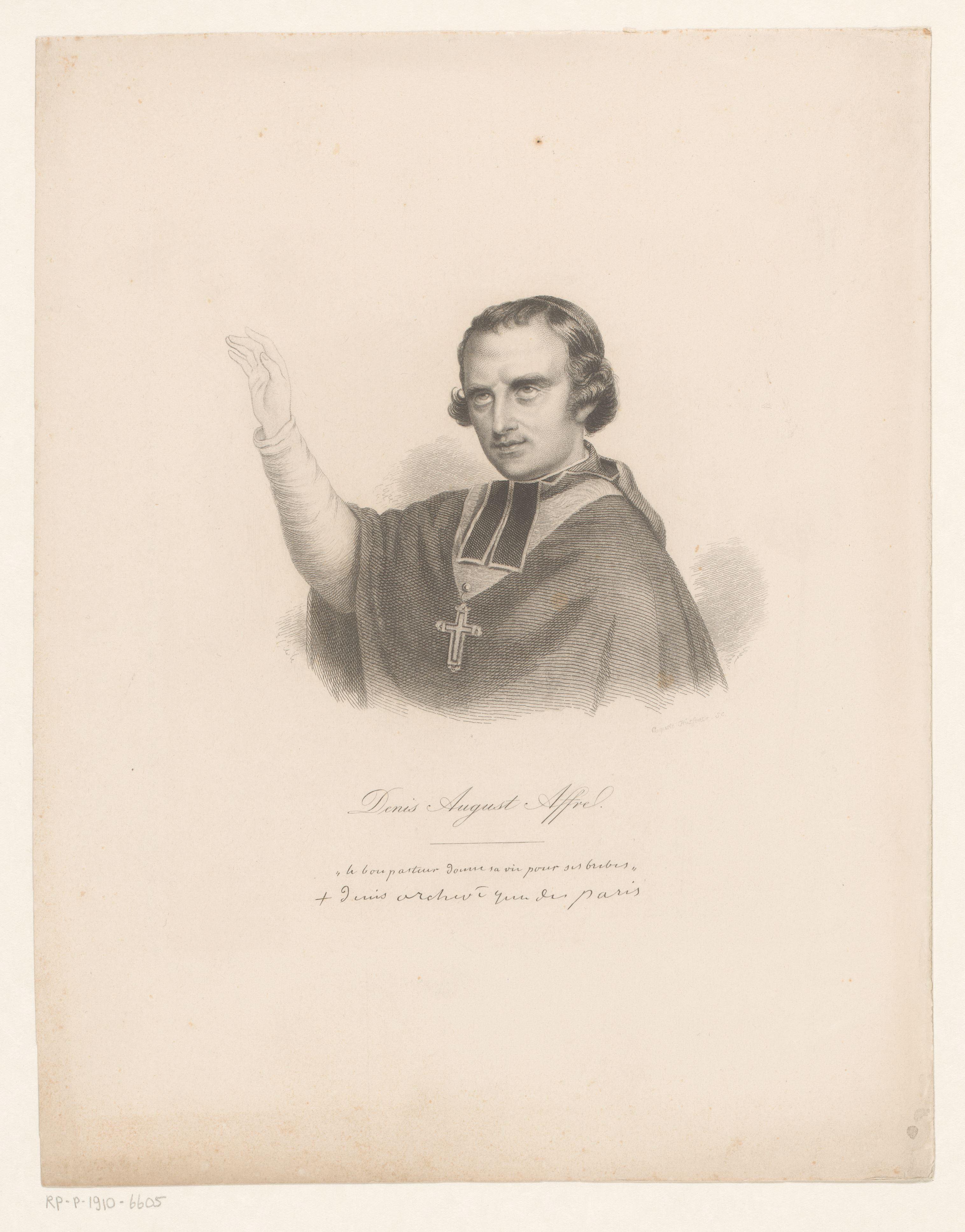 Portret van Denis-Auguste Affre