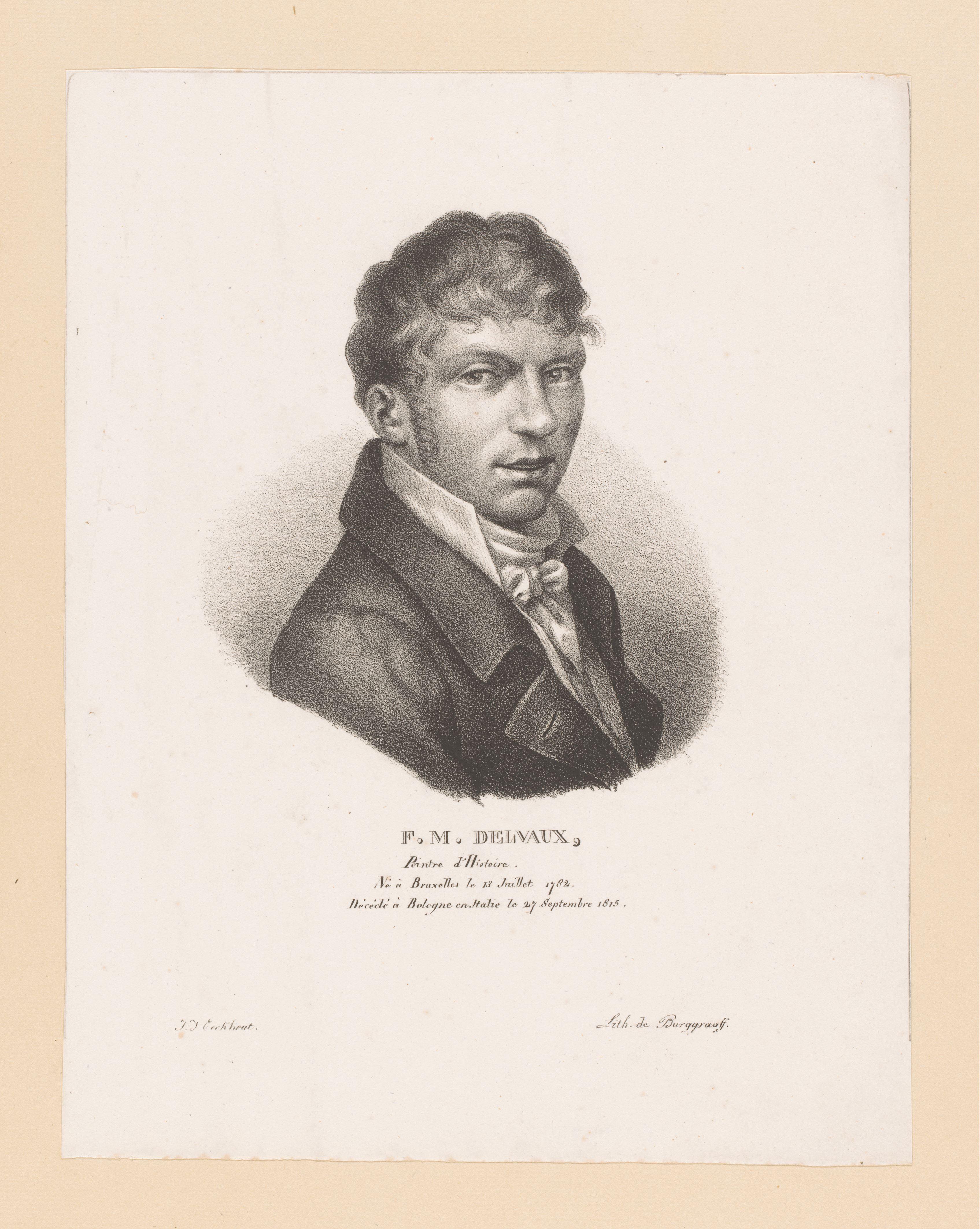 Portret van Ferdinand Marie Delvaux