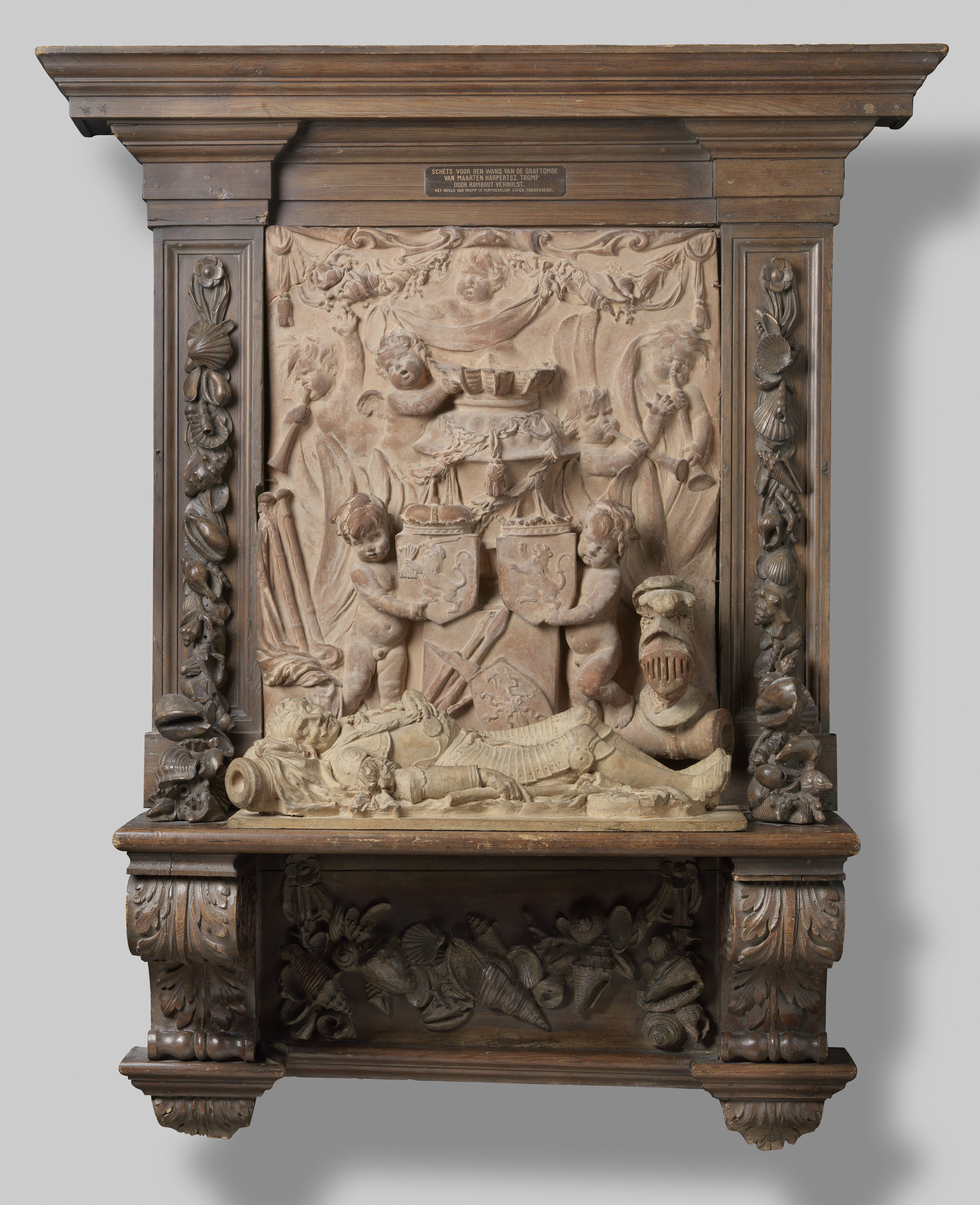 Model for the tomb of Maerten Harpertsz Tromp