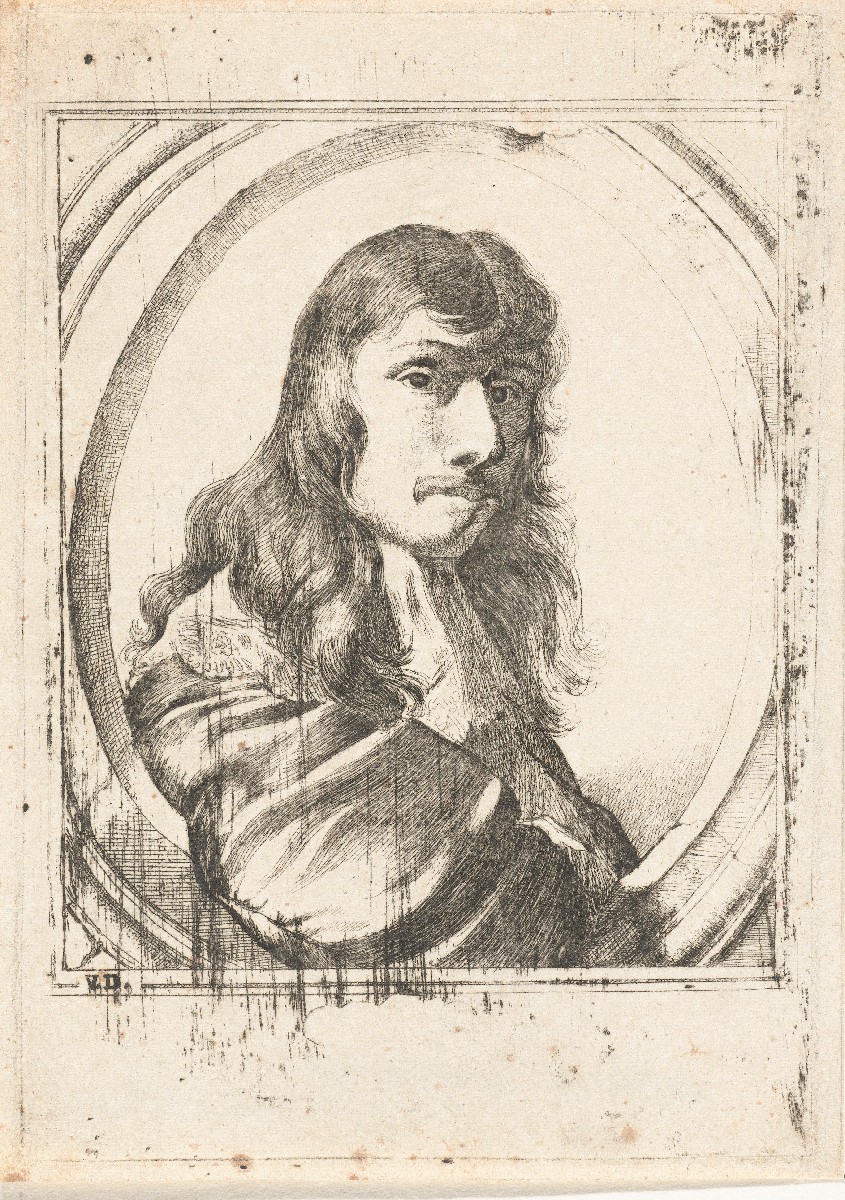 Zelfportret van Nicolaes van Helt Stockade