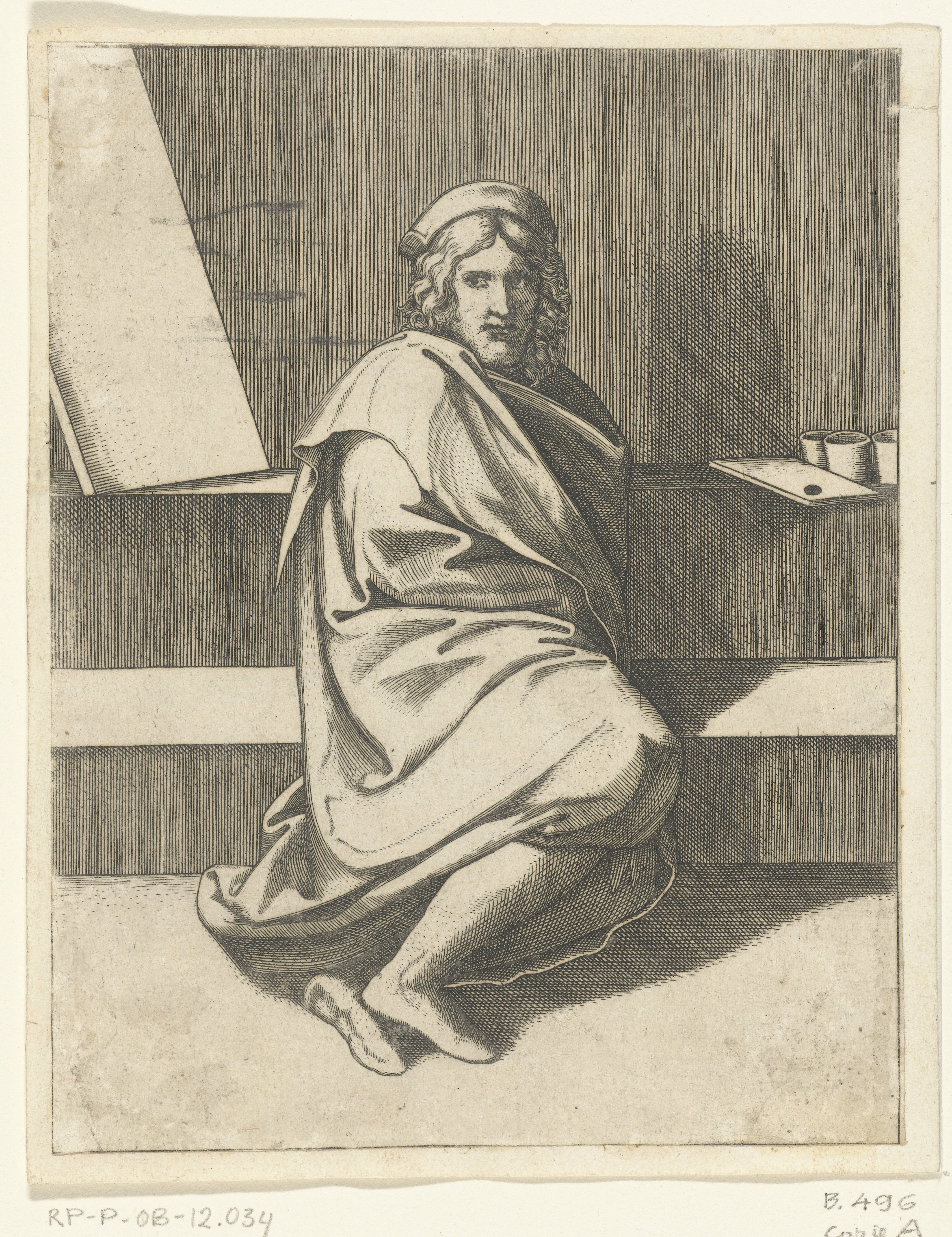 Portret van schilder Raphael