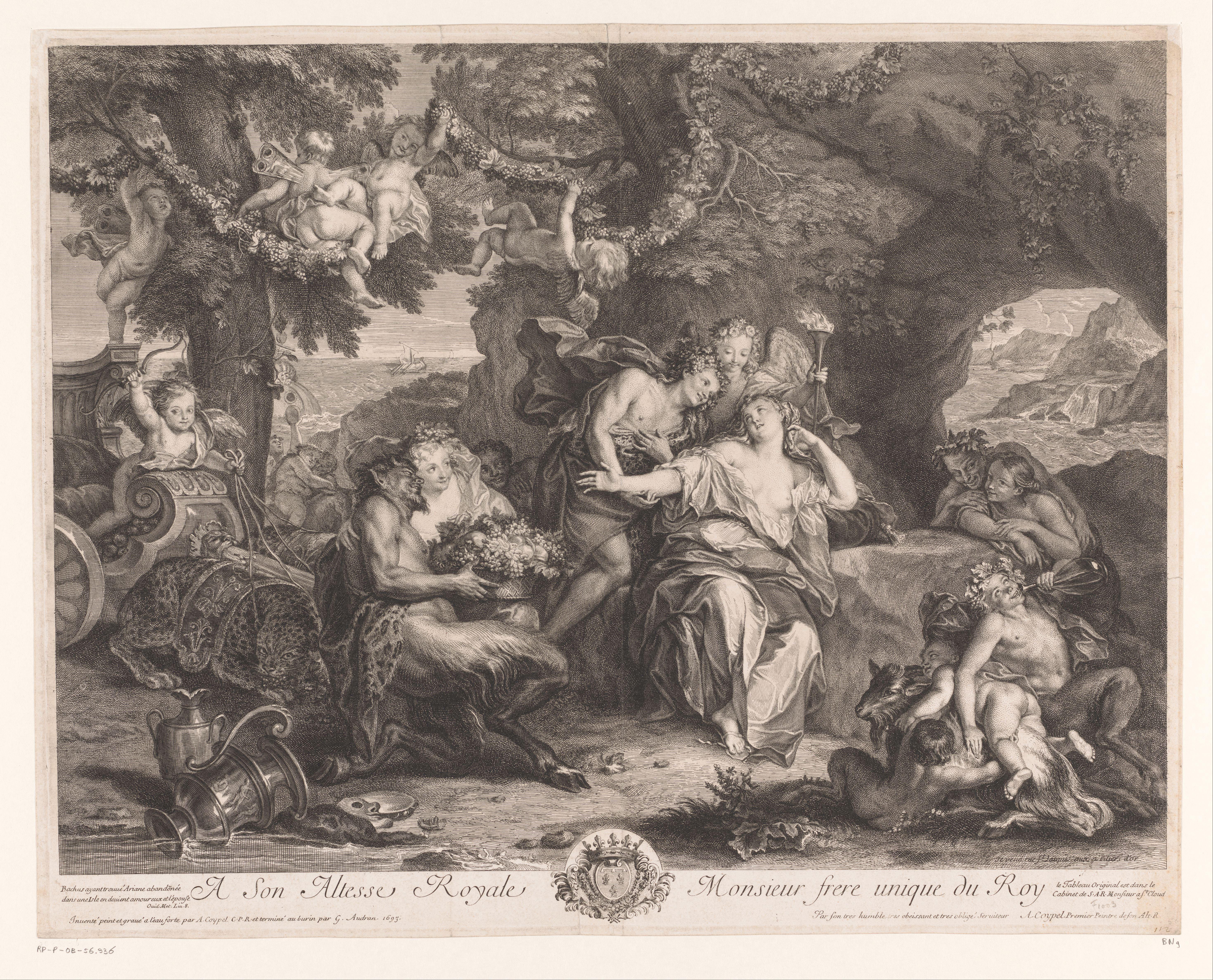 Bacchus en Ariadne